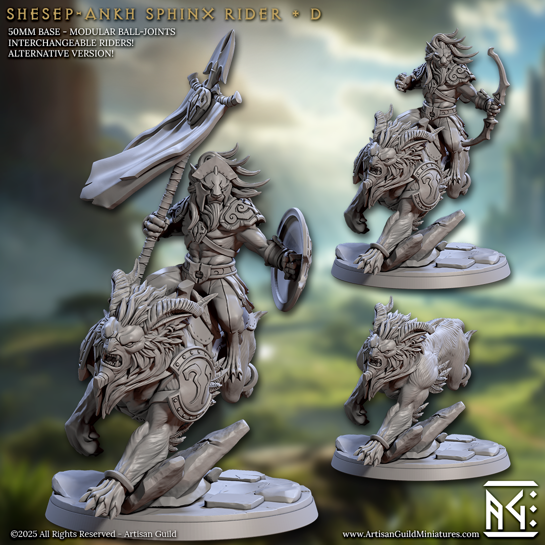 Shesep-Ankh Sphinx Riders