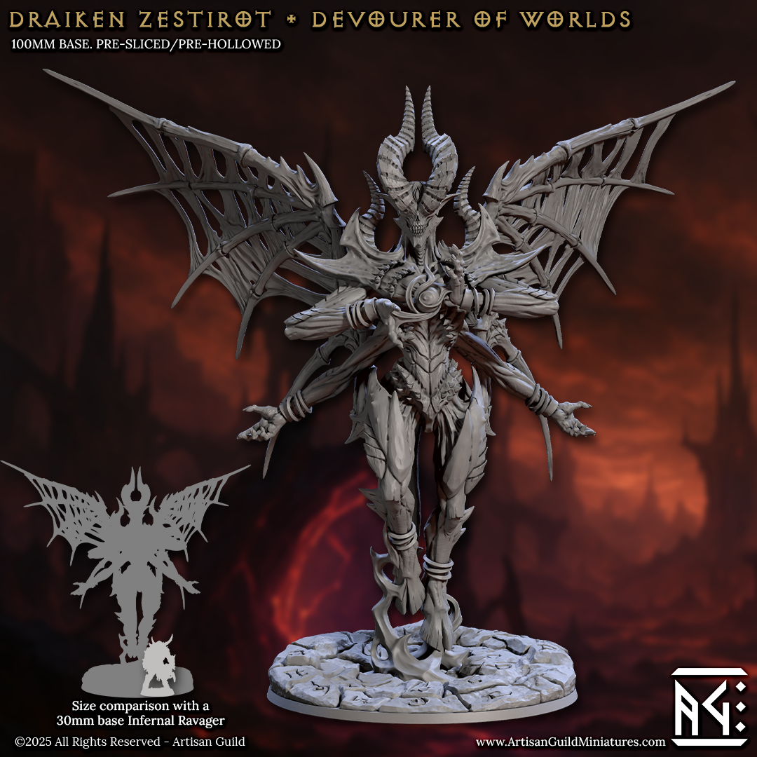 Draiken Zestirot, Devourer of Wolrds