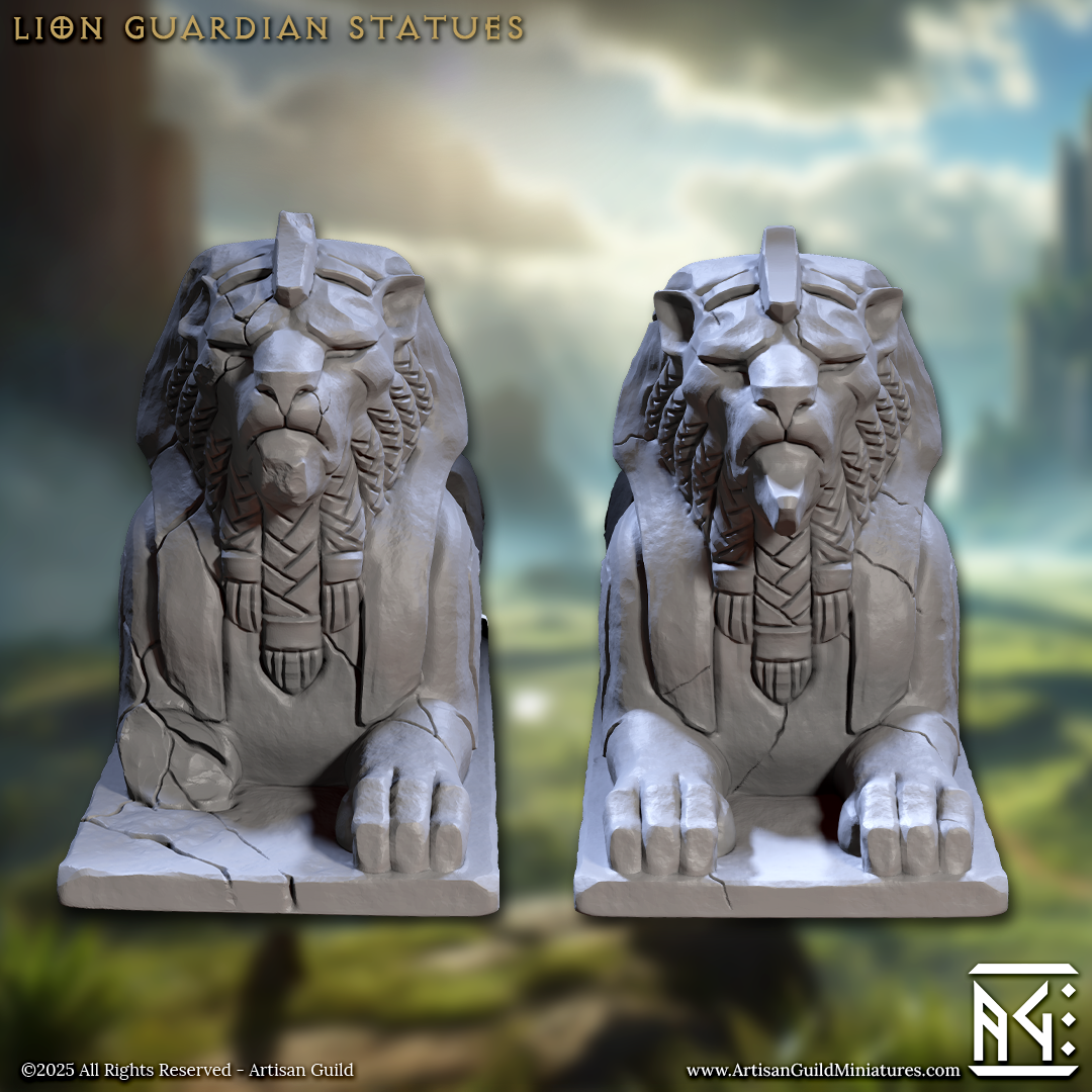 Guardian Lion Statues