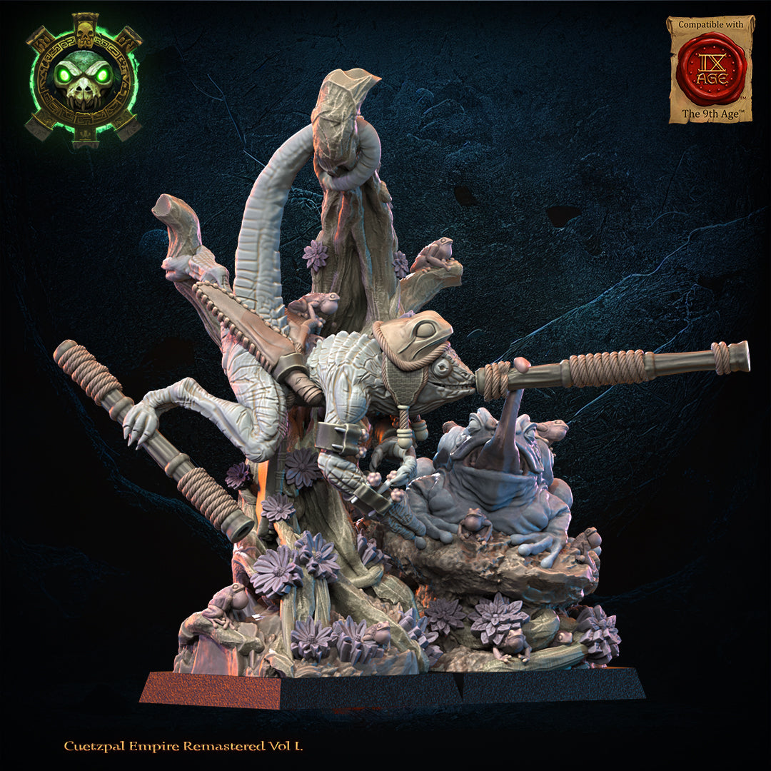 Kuaxotl-Heldin mit Tamasoluey