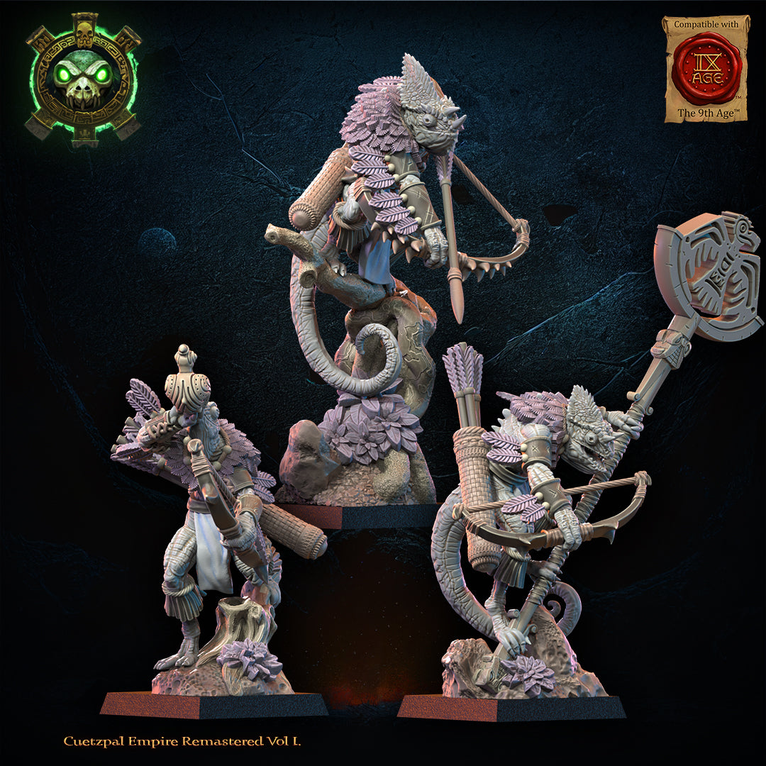 Kuaxotl Unit with bows CG