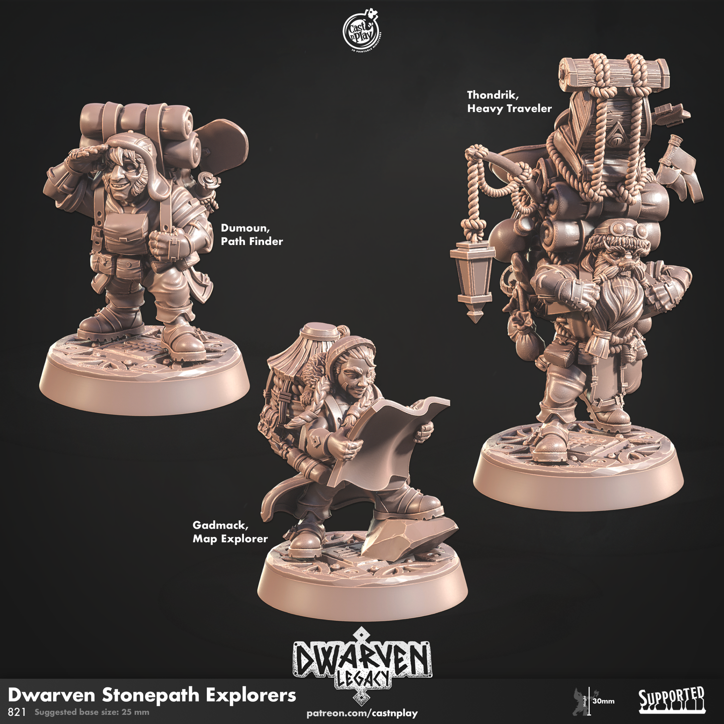 Dwarvem Stonepath Explorers