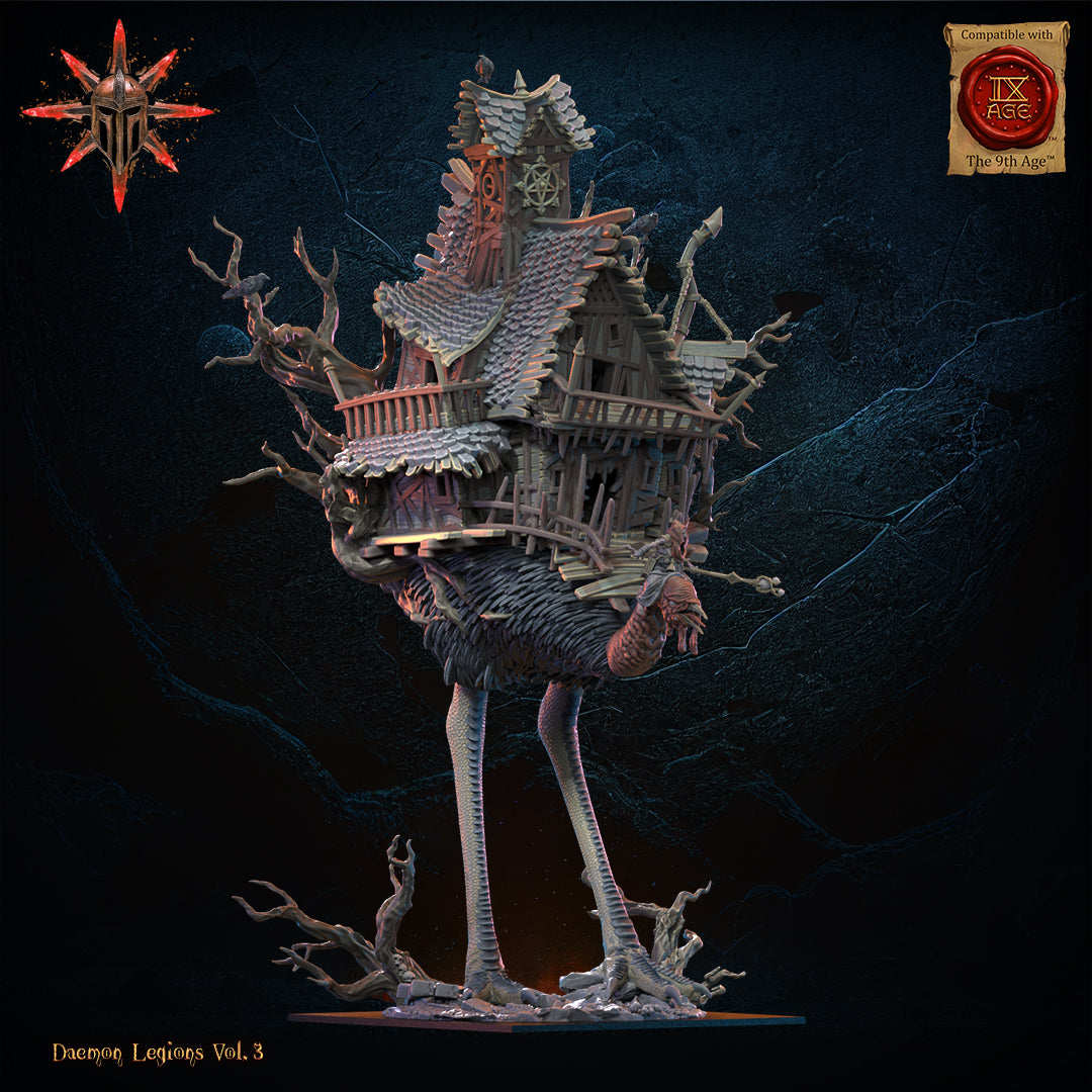 Baba Jaga, Daemon Witch on Horror Bird