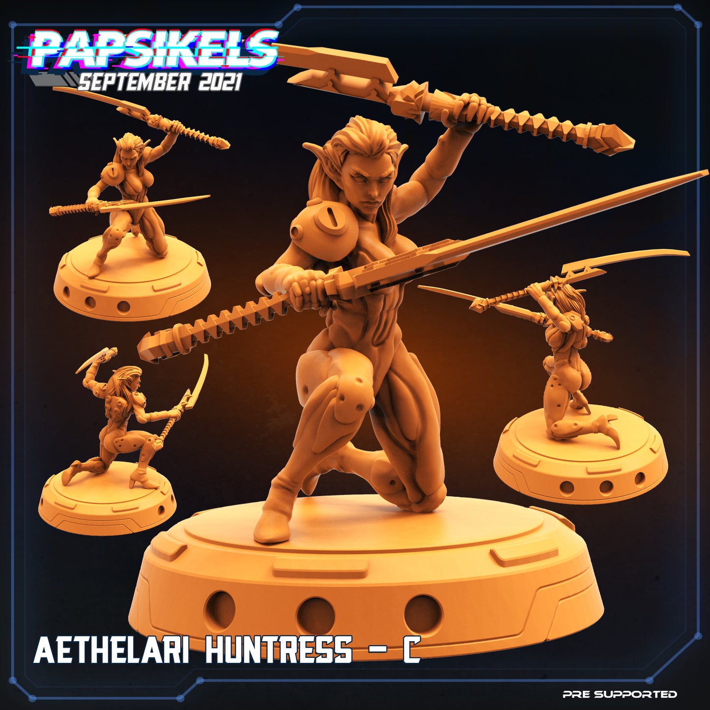 Aethelari Huntress (3 variantes)