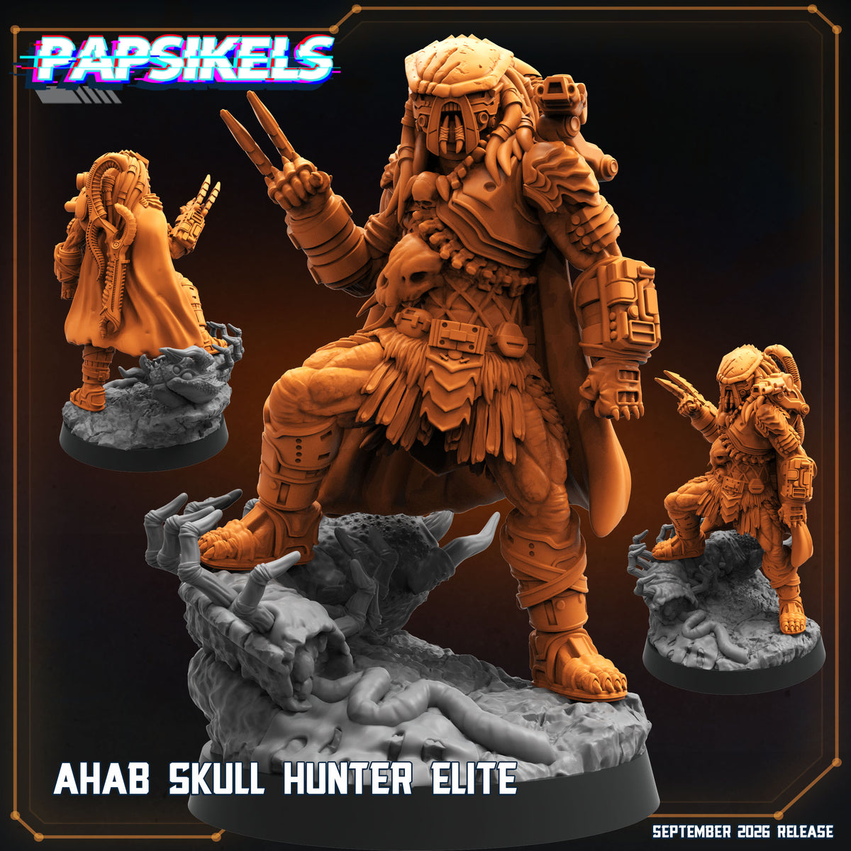 Ahab Skull Hunter (3 modelos)