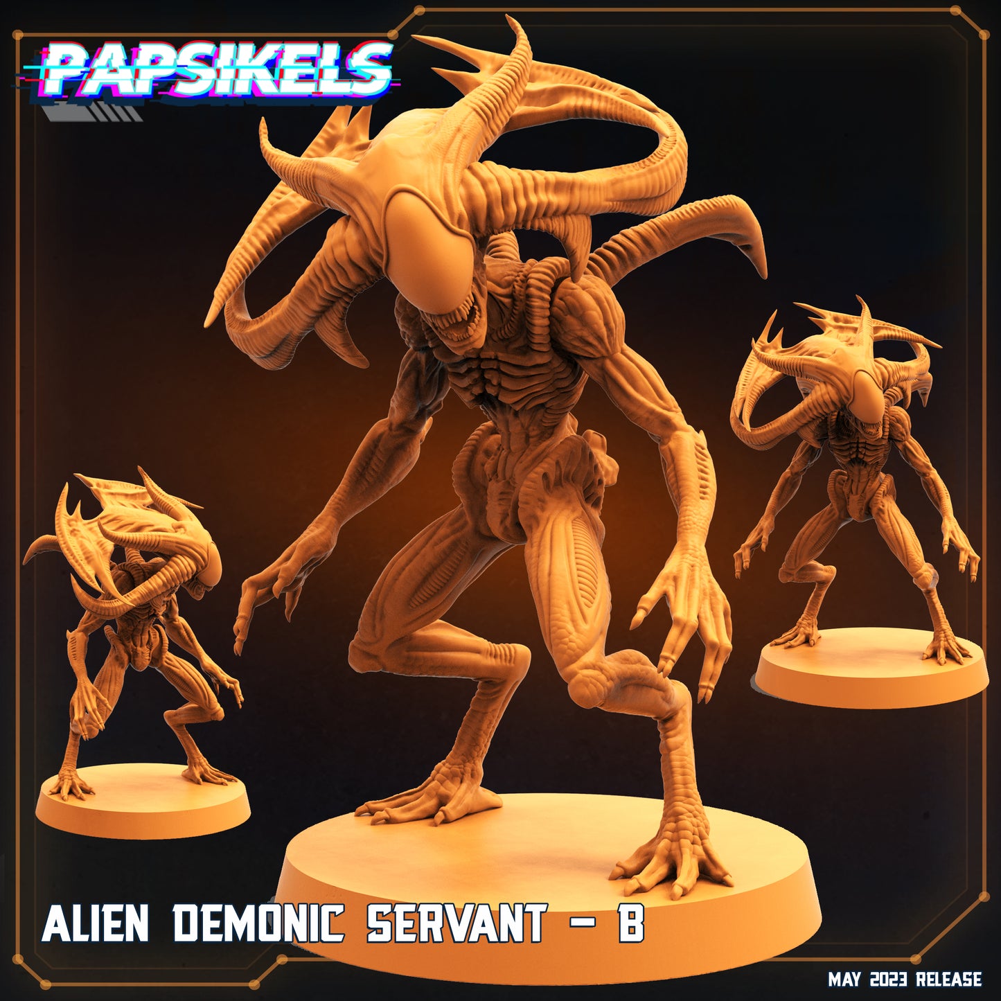 Alien Demonic Servant (2 modelos)