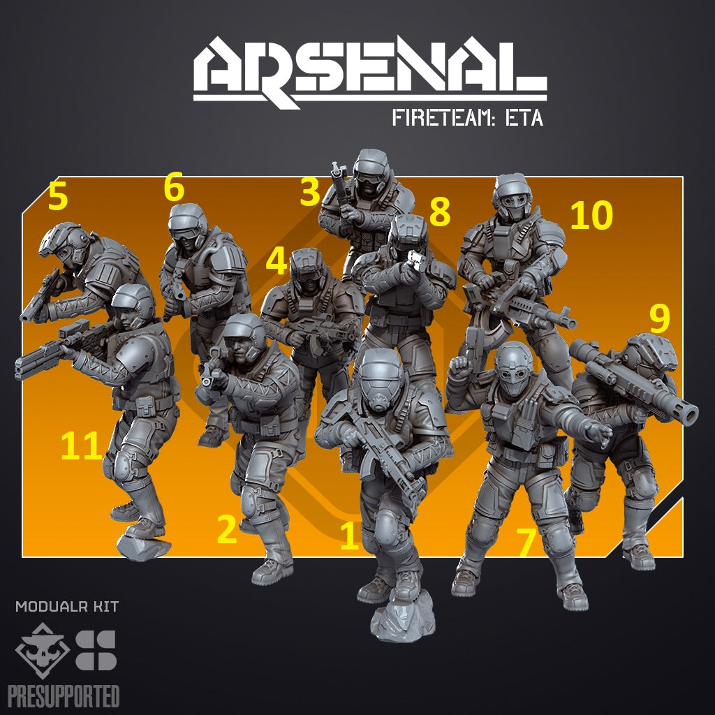 Arsenal Fireteam ETA
