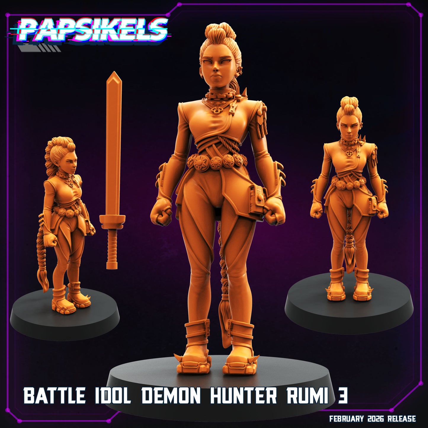 Battle Idol Demon Hunter Rumi