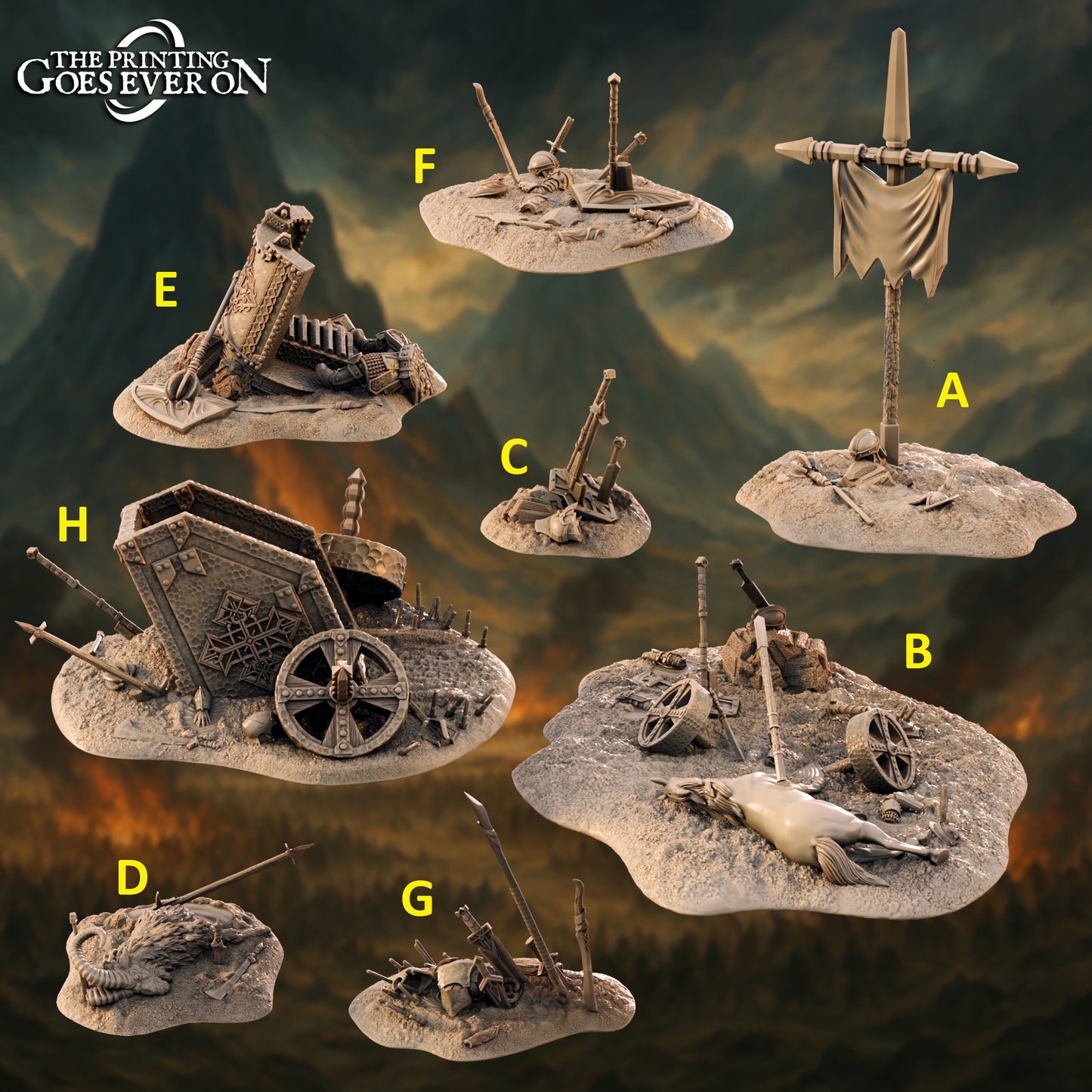 Battlefield Scatter Terrain