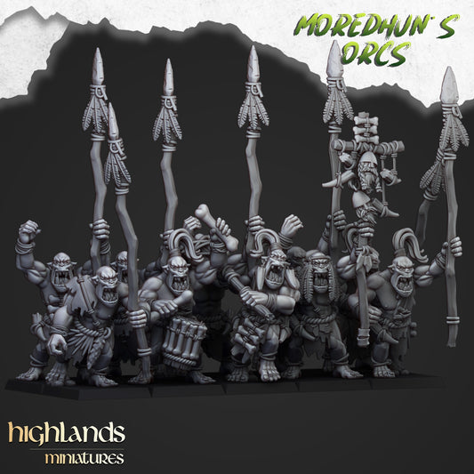 Cave Orcs Spears