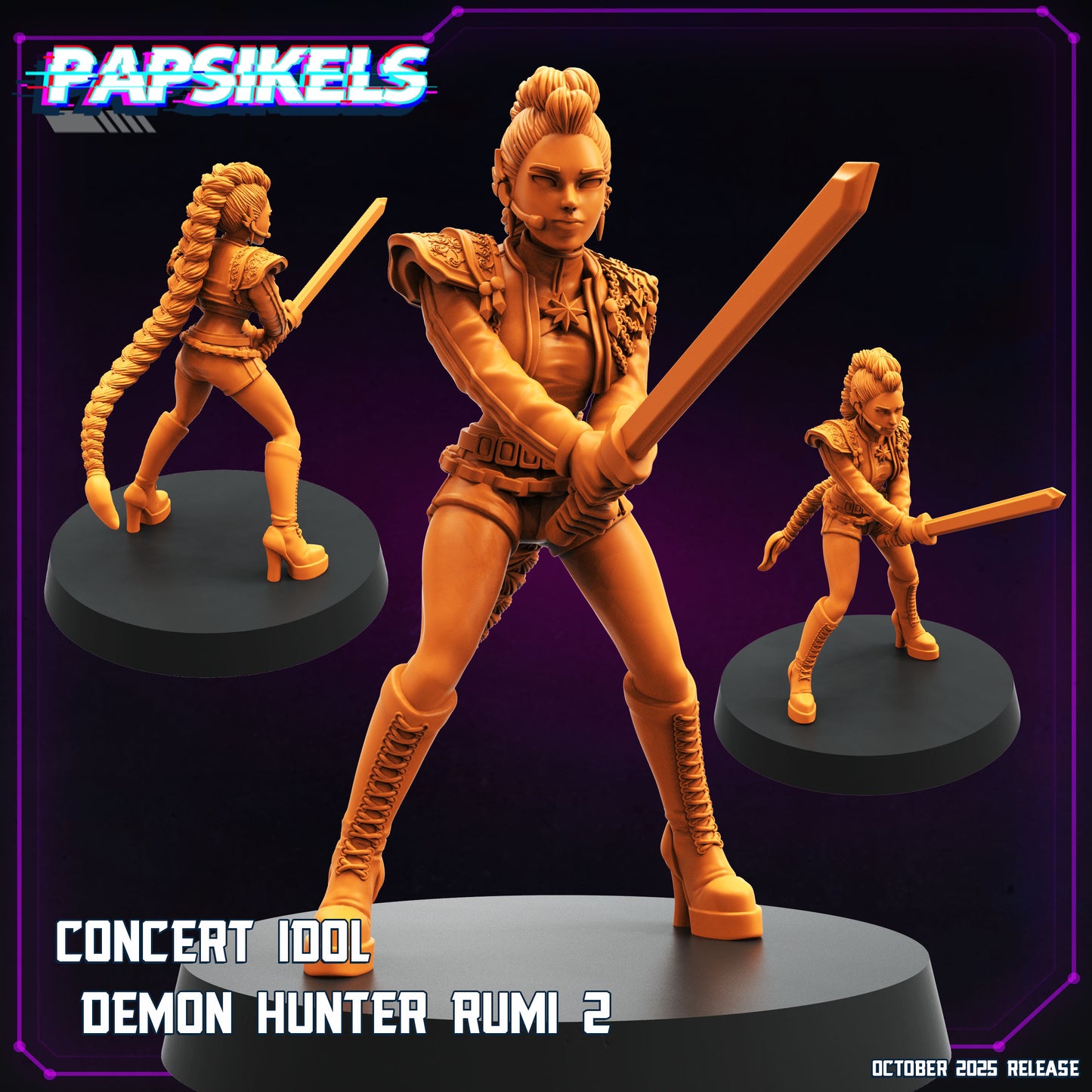 Konzertidol Demon Hunters Rumi (2 Modelle)