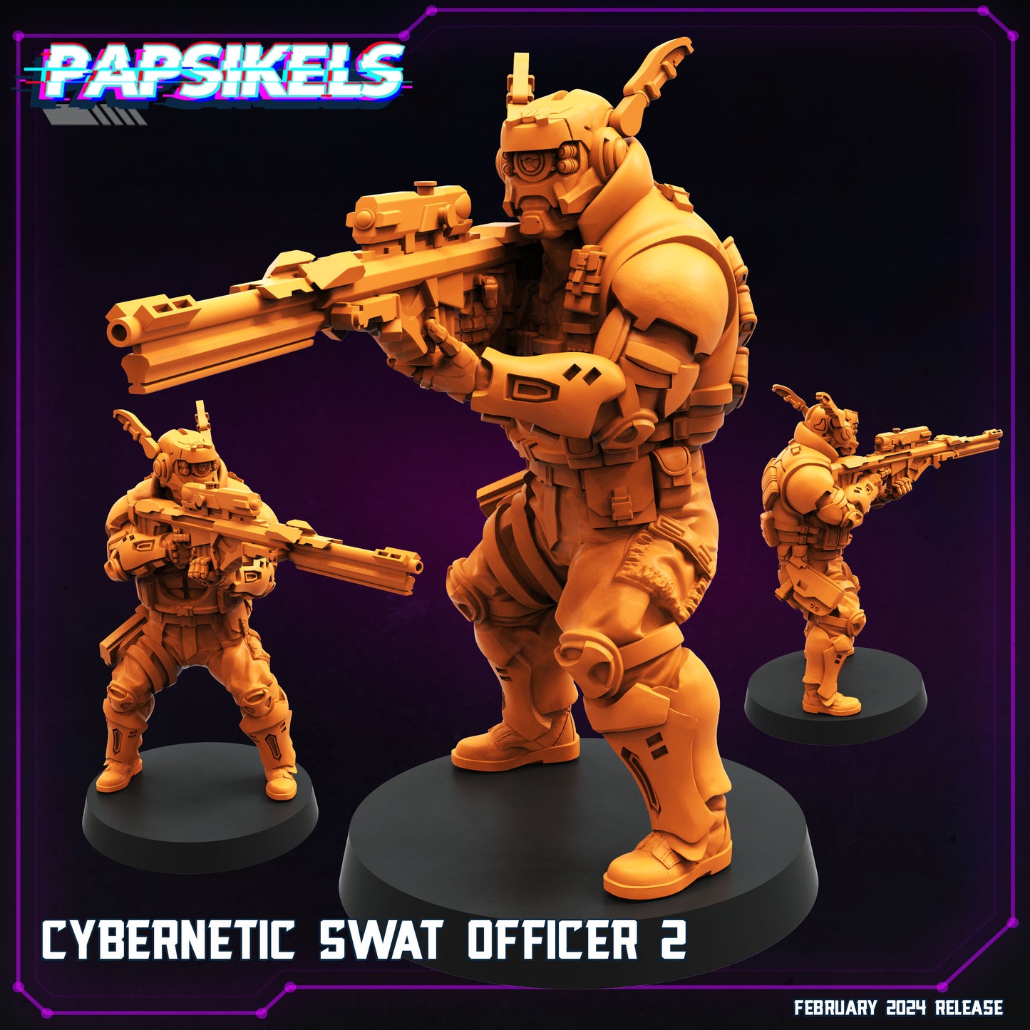 Cybernetic Swat Officer (2 variantes)