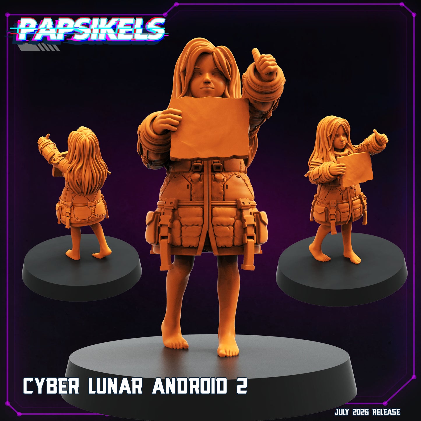 Cyber Lunar Android (2 modelos)