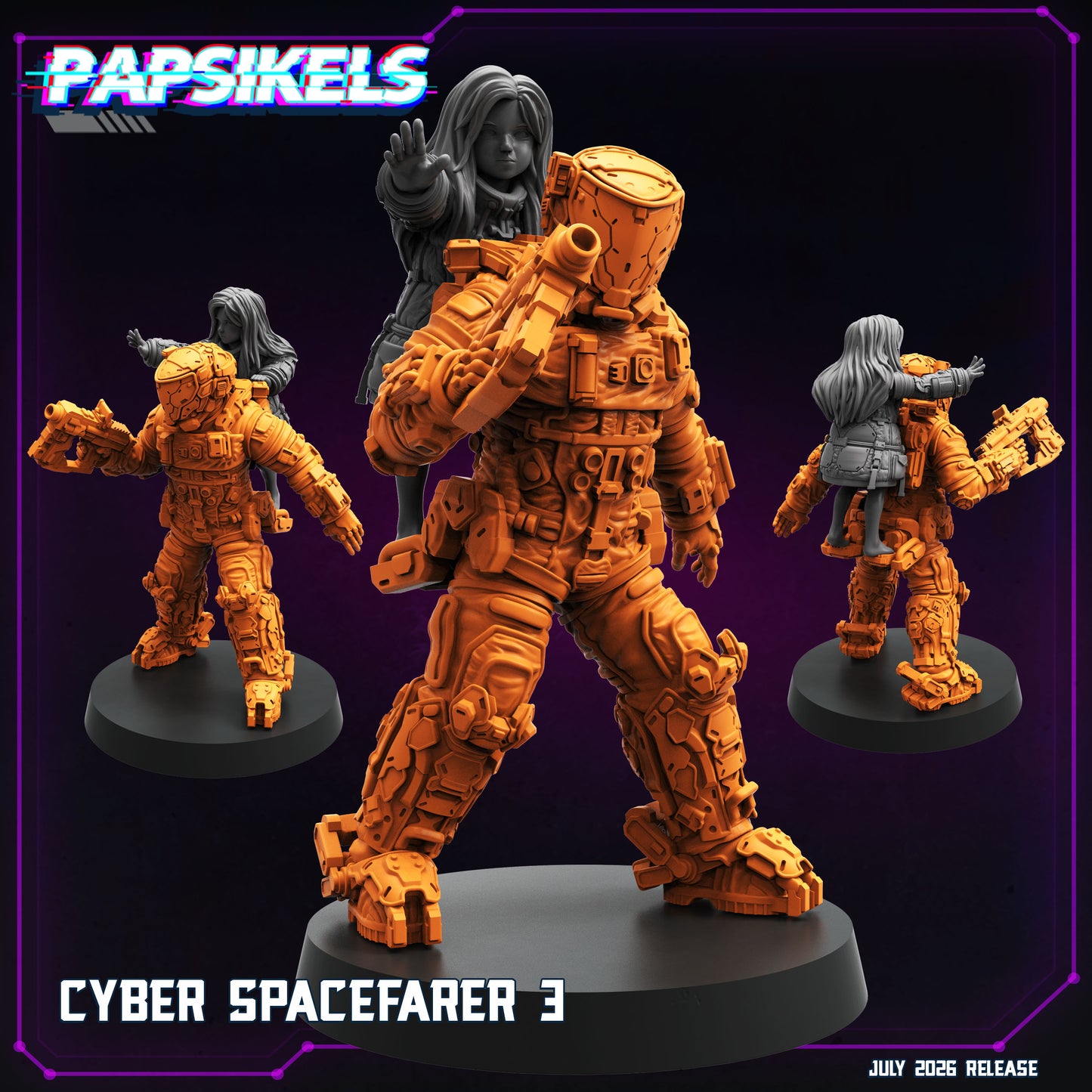 Cyber Spacefarer (3 modelos)