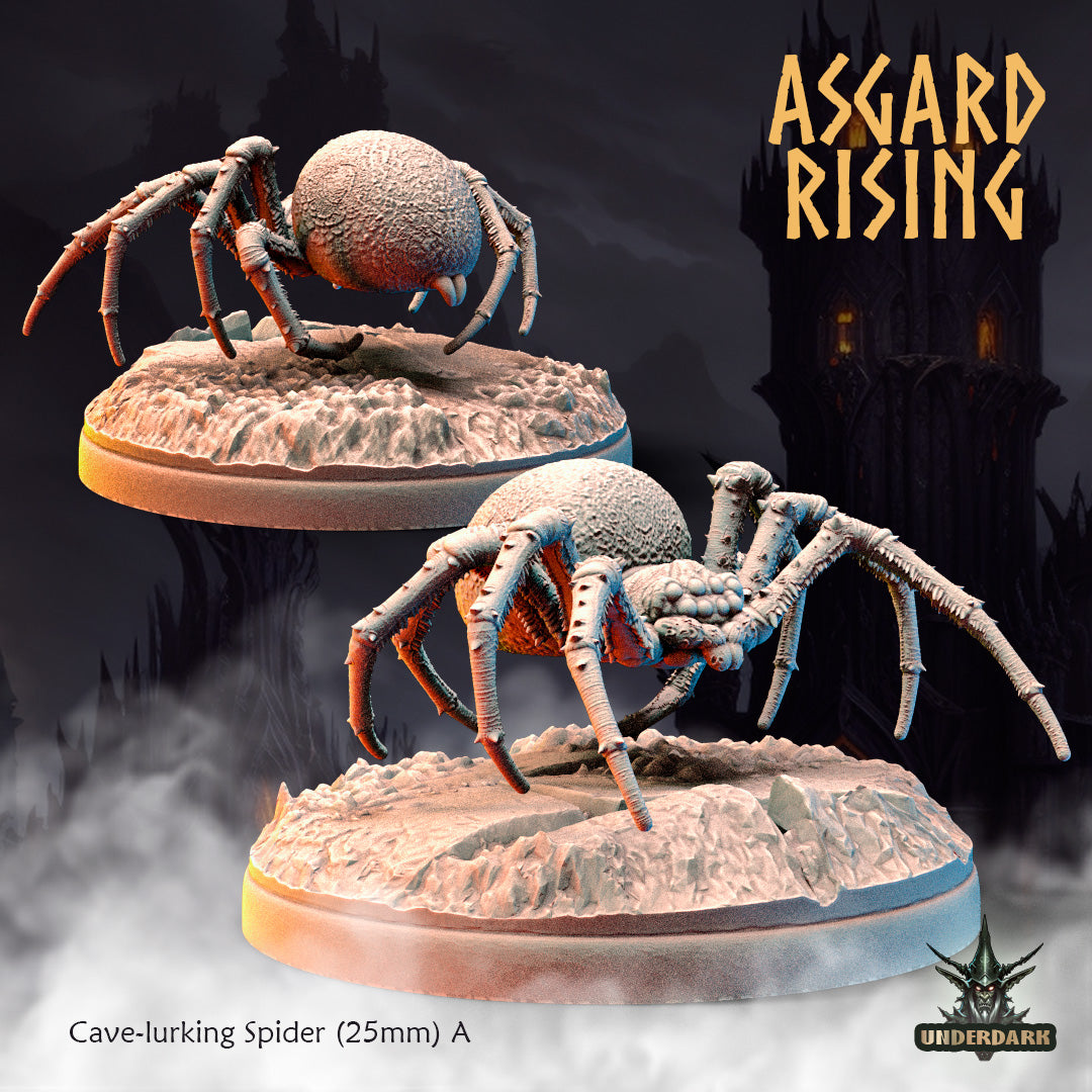 Cave-lurking Spiders (25mm)