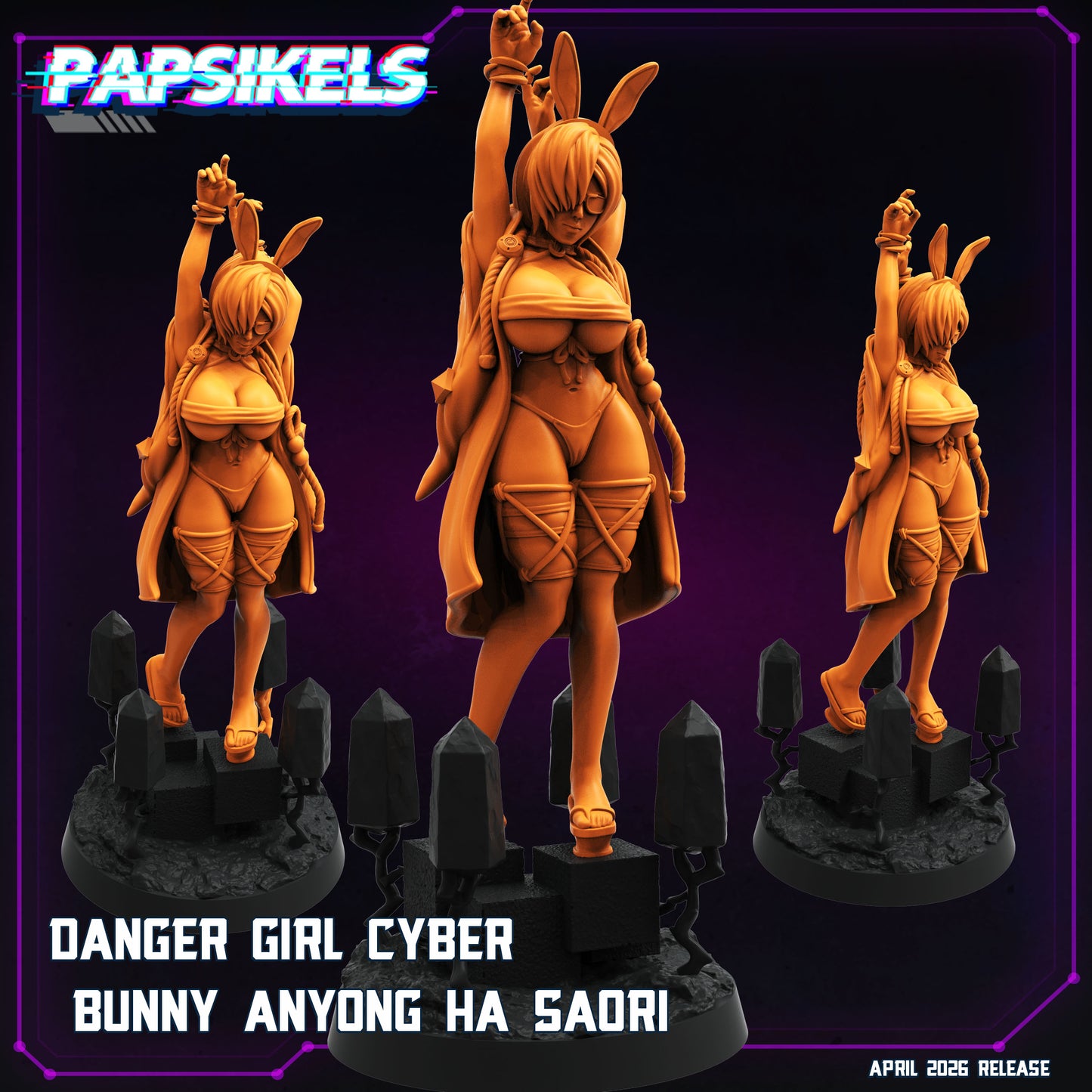 Danger Girl Cyberbunny Anyong Ha Saori