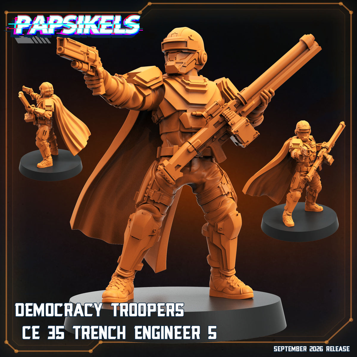 Democracy Troopers CE35 Trench Engineers