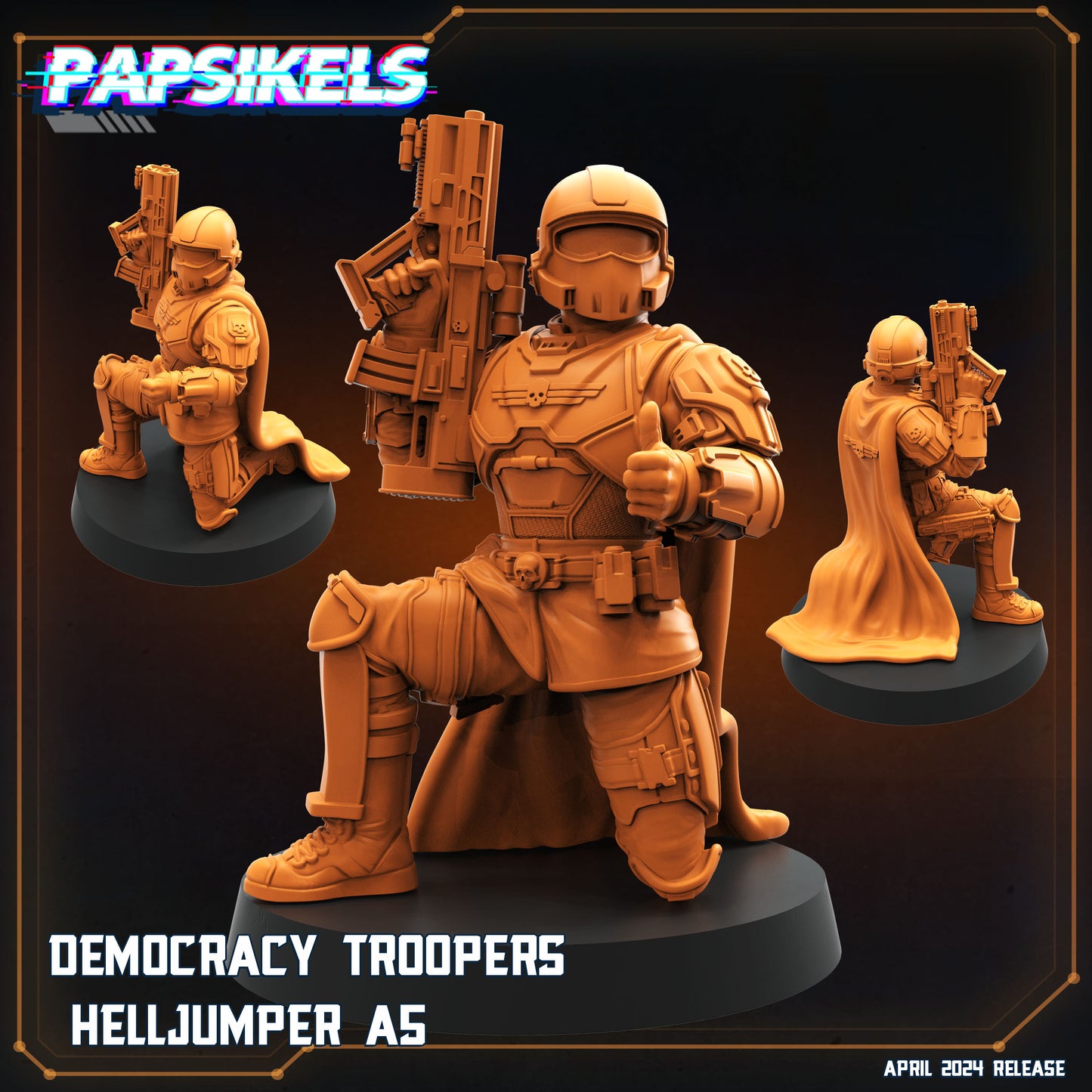 Democracy Troopers HellJumper (5 variantes)