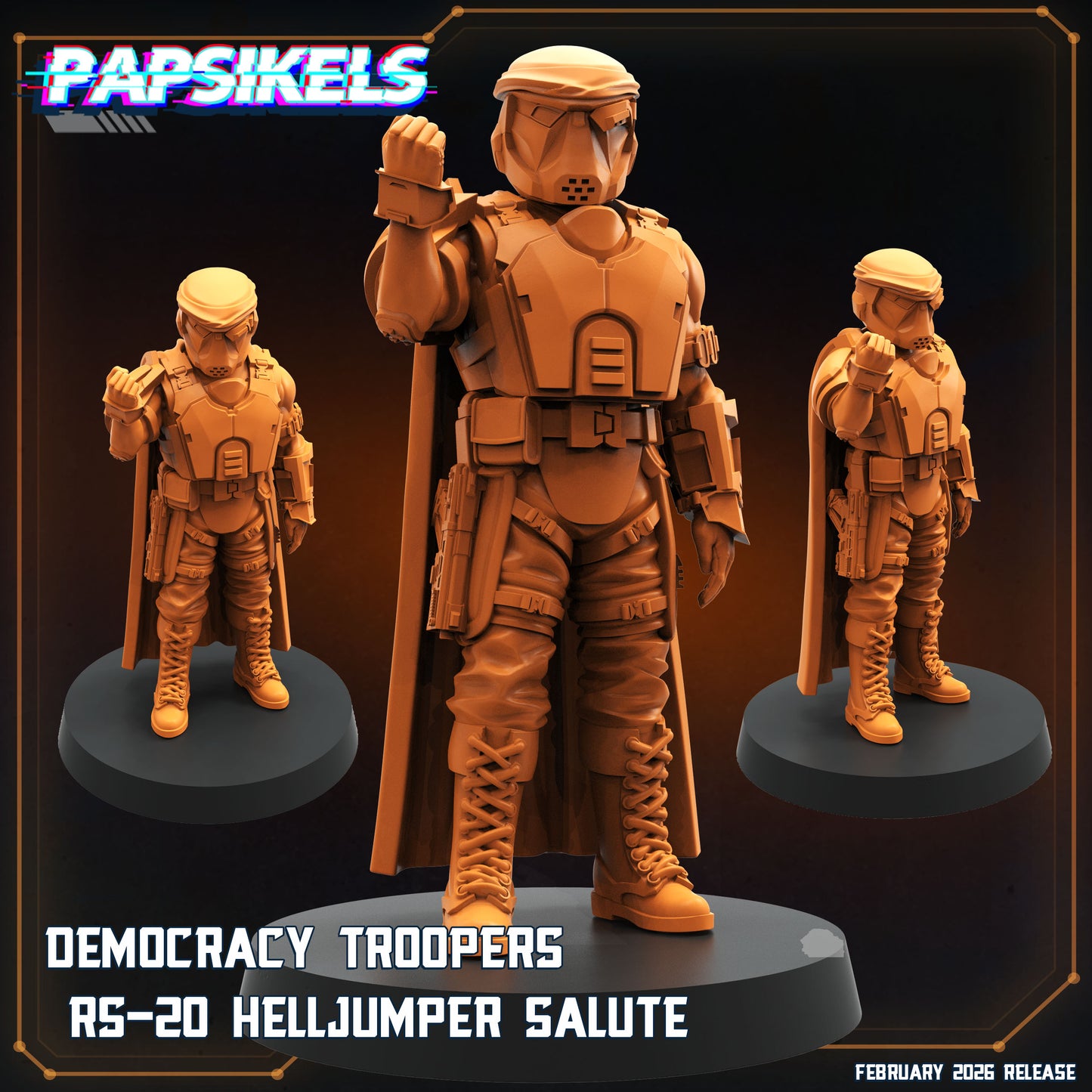 Democracy Troopers RS20 Helljumpers (4 models)