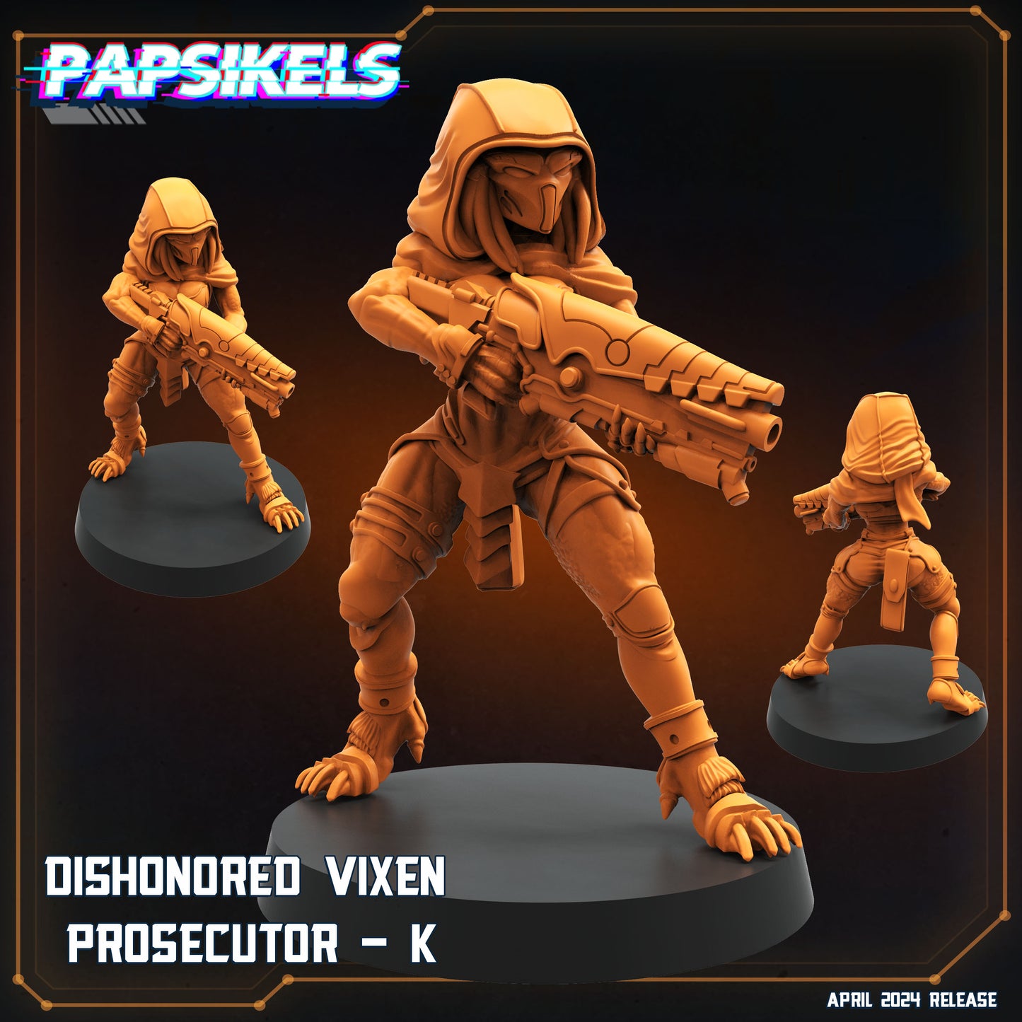 Dishonored Vixen Prosecutor (4 variantes)