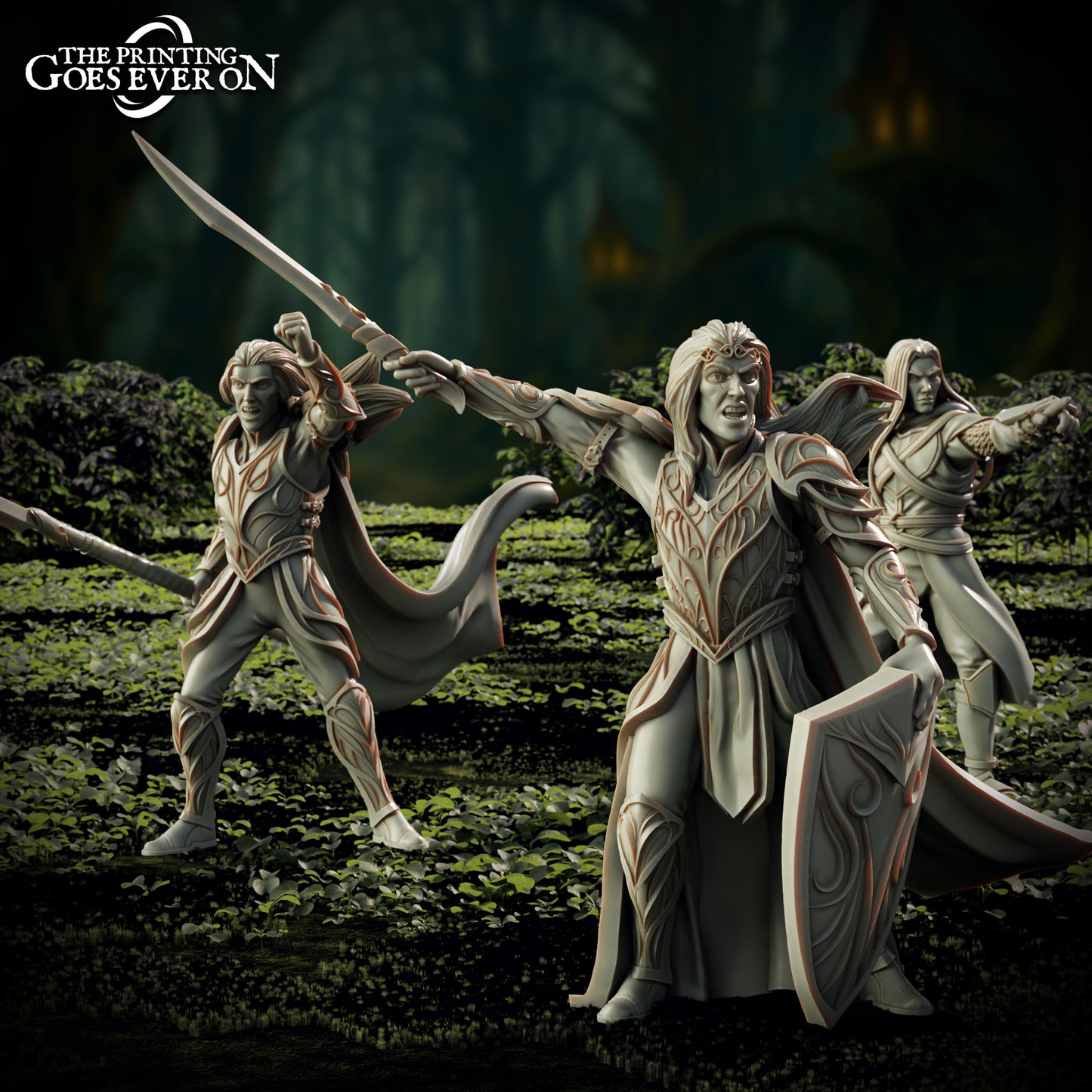 Elderwood Elf Commanders