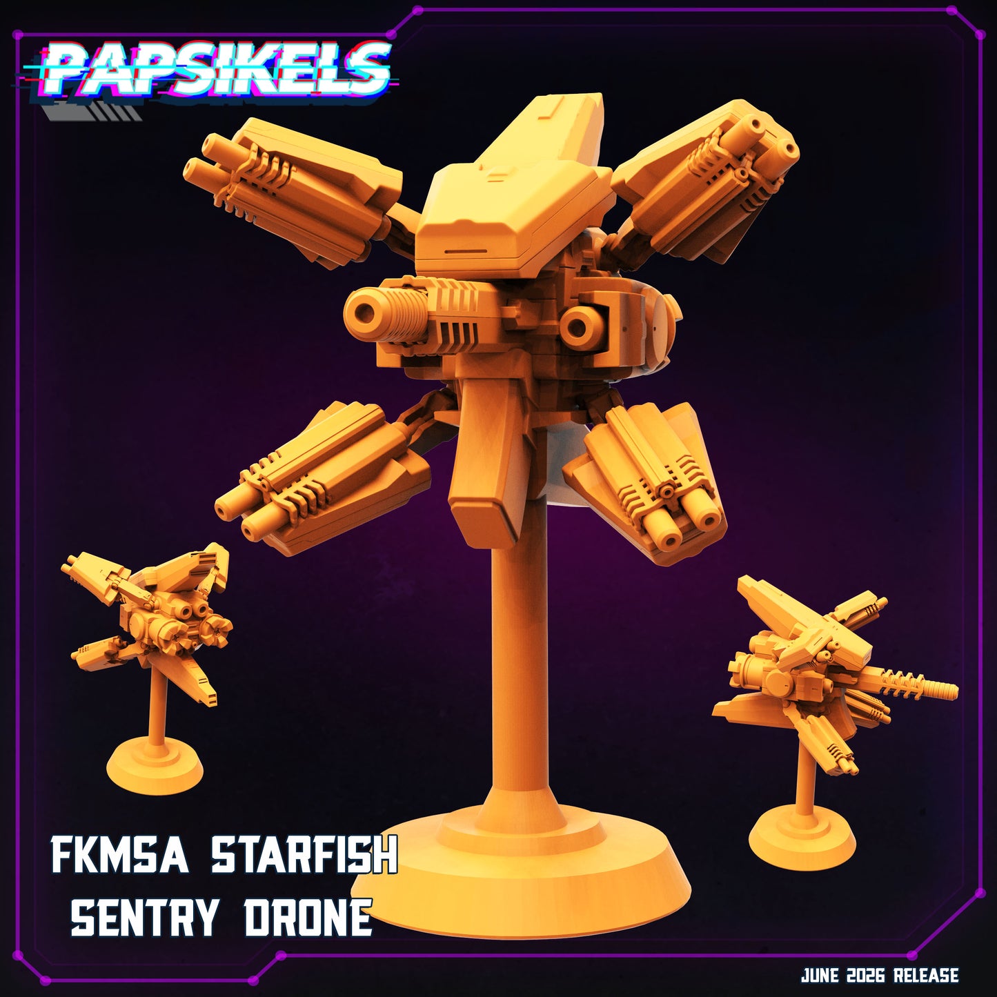 FKMSA Starfish Sentry Drone