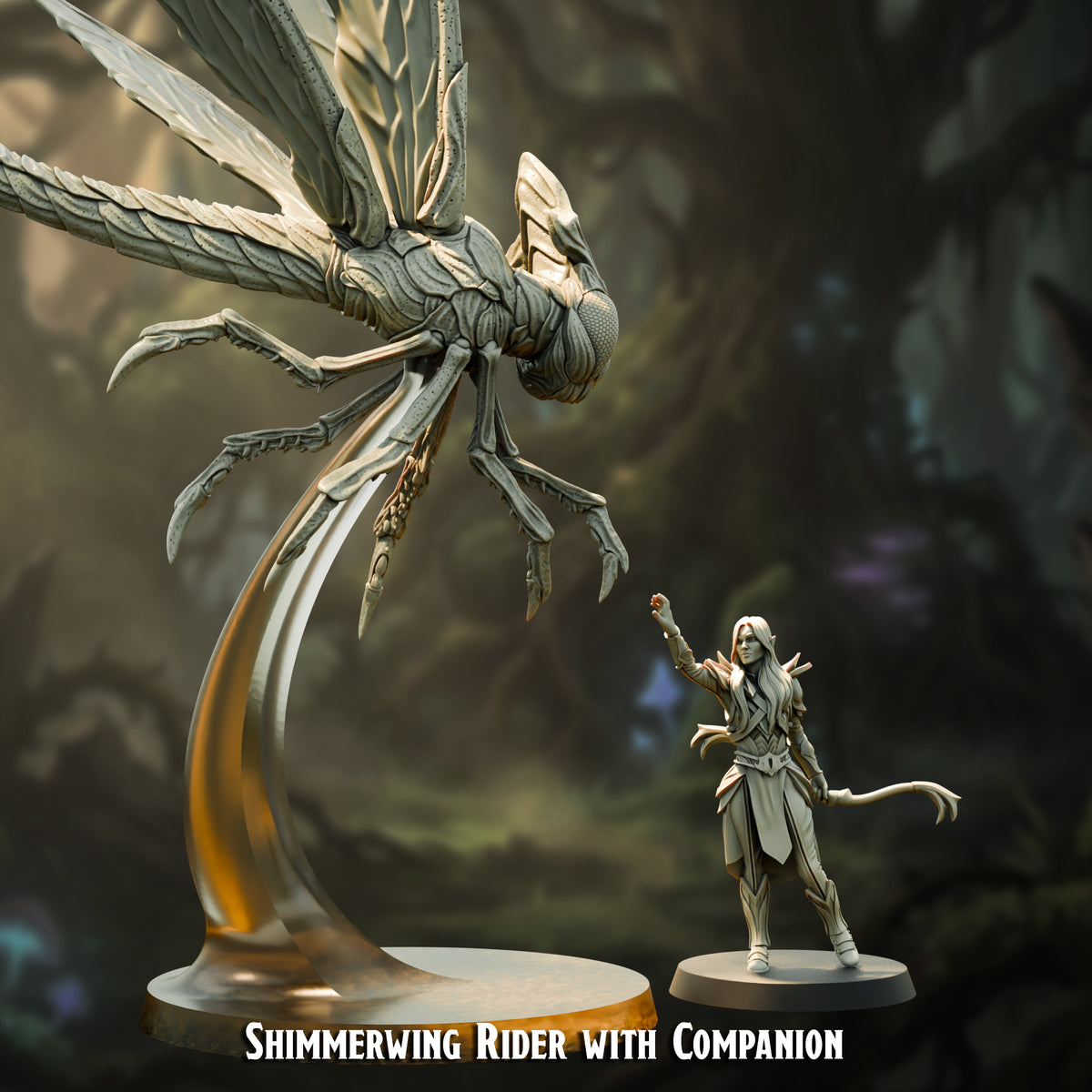 Shimmerwing Rider with Companion