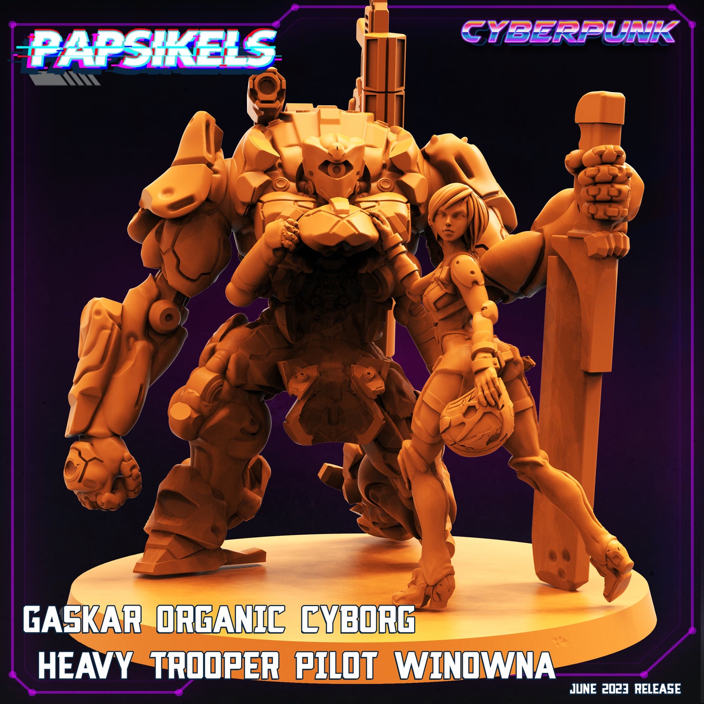 Gaskar Organic Cyborg Heavy Troopers(5 variantes)