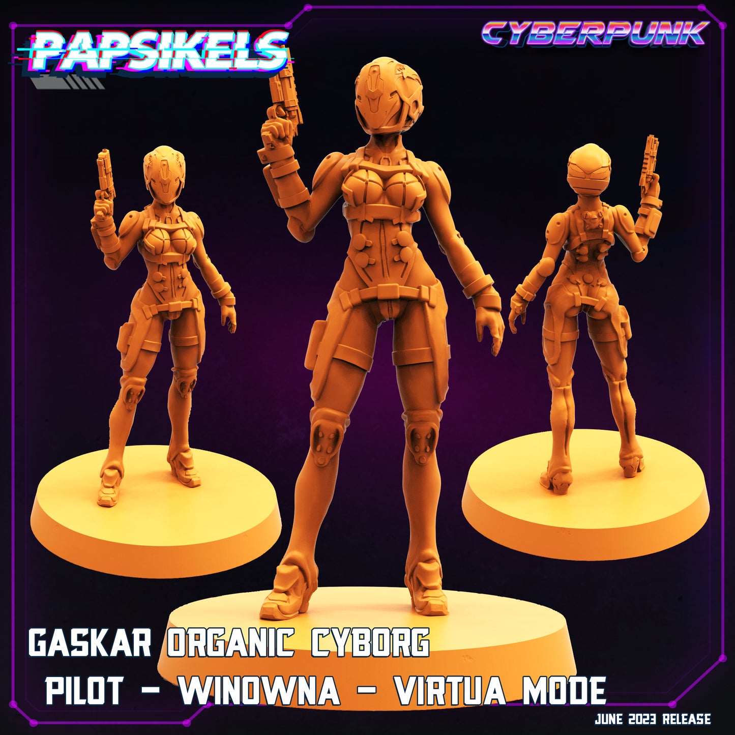 Gaskar Organic Cyborg Pilot Winowna (2 variantes)