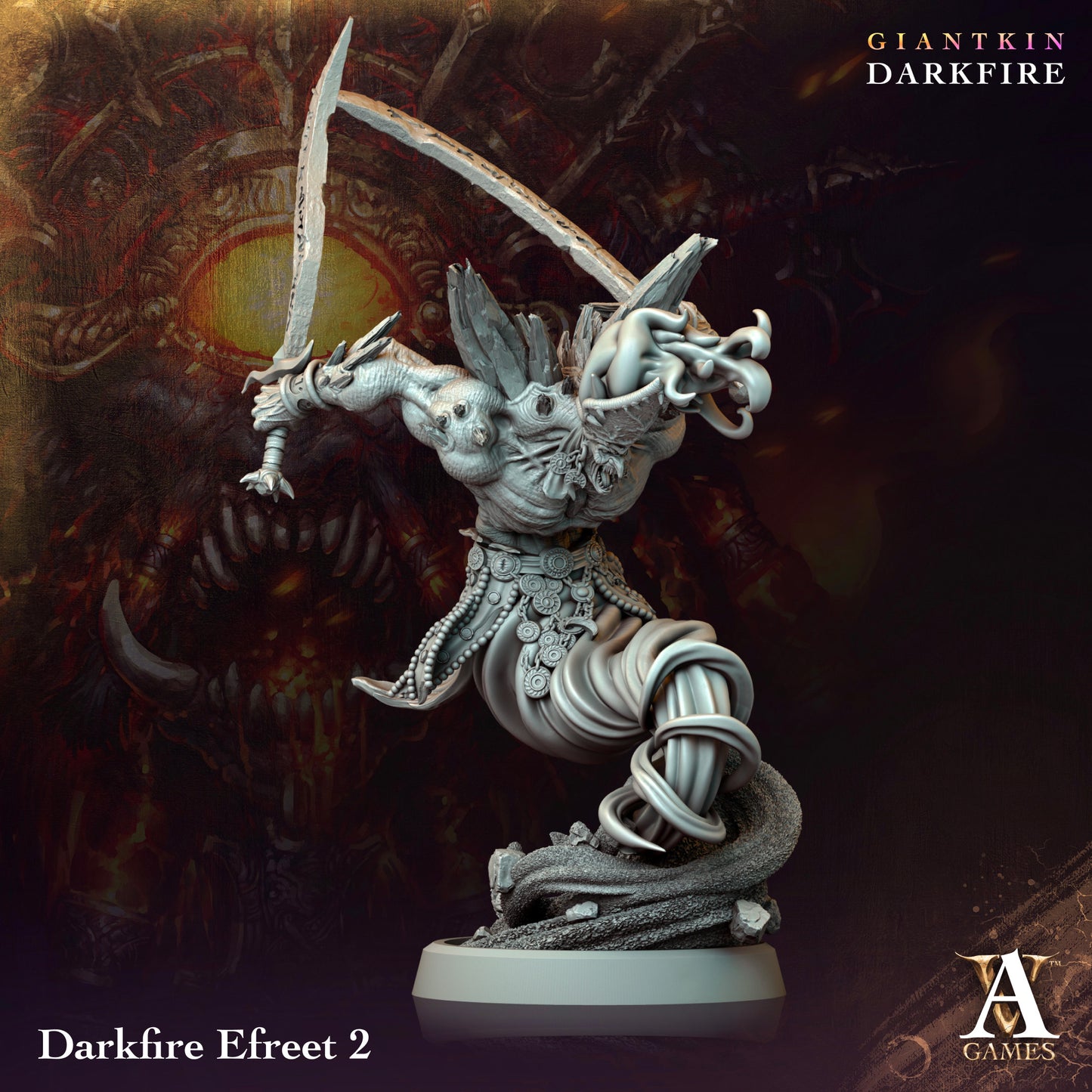 Darkfire Efreet (4 variantes)