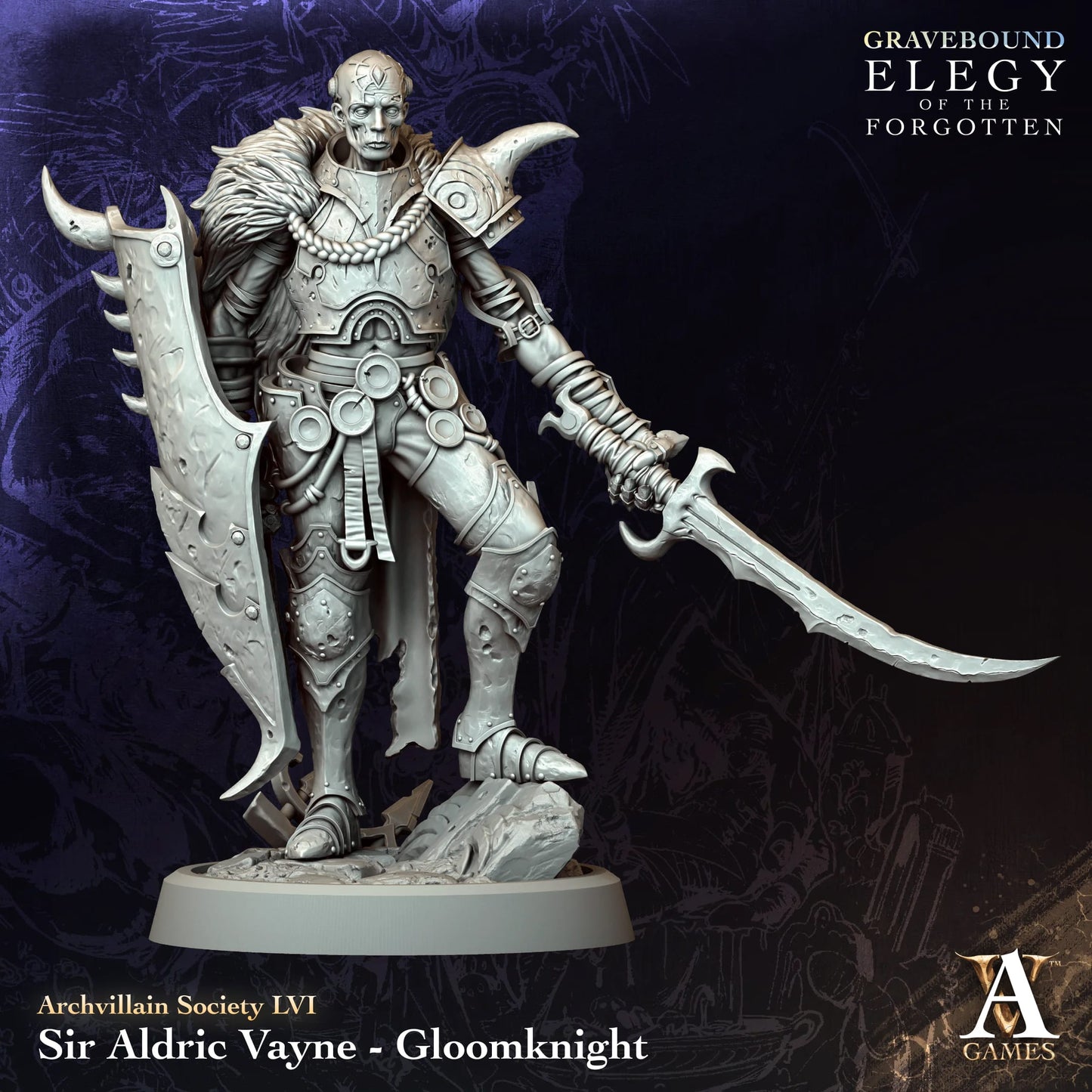 Sir Aldric Vayne - Gloomknight