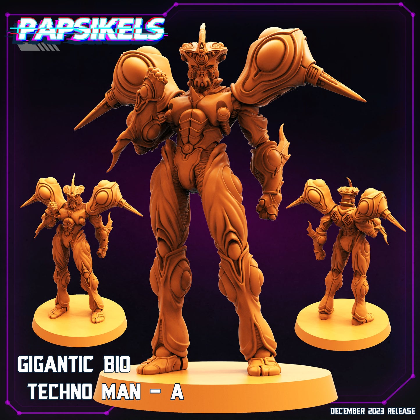 Gigantic Bio Techno Man A