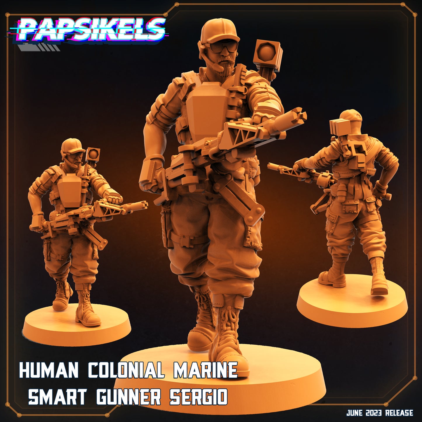 Human Colonial Marine Junio (4 versiones)