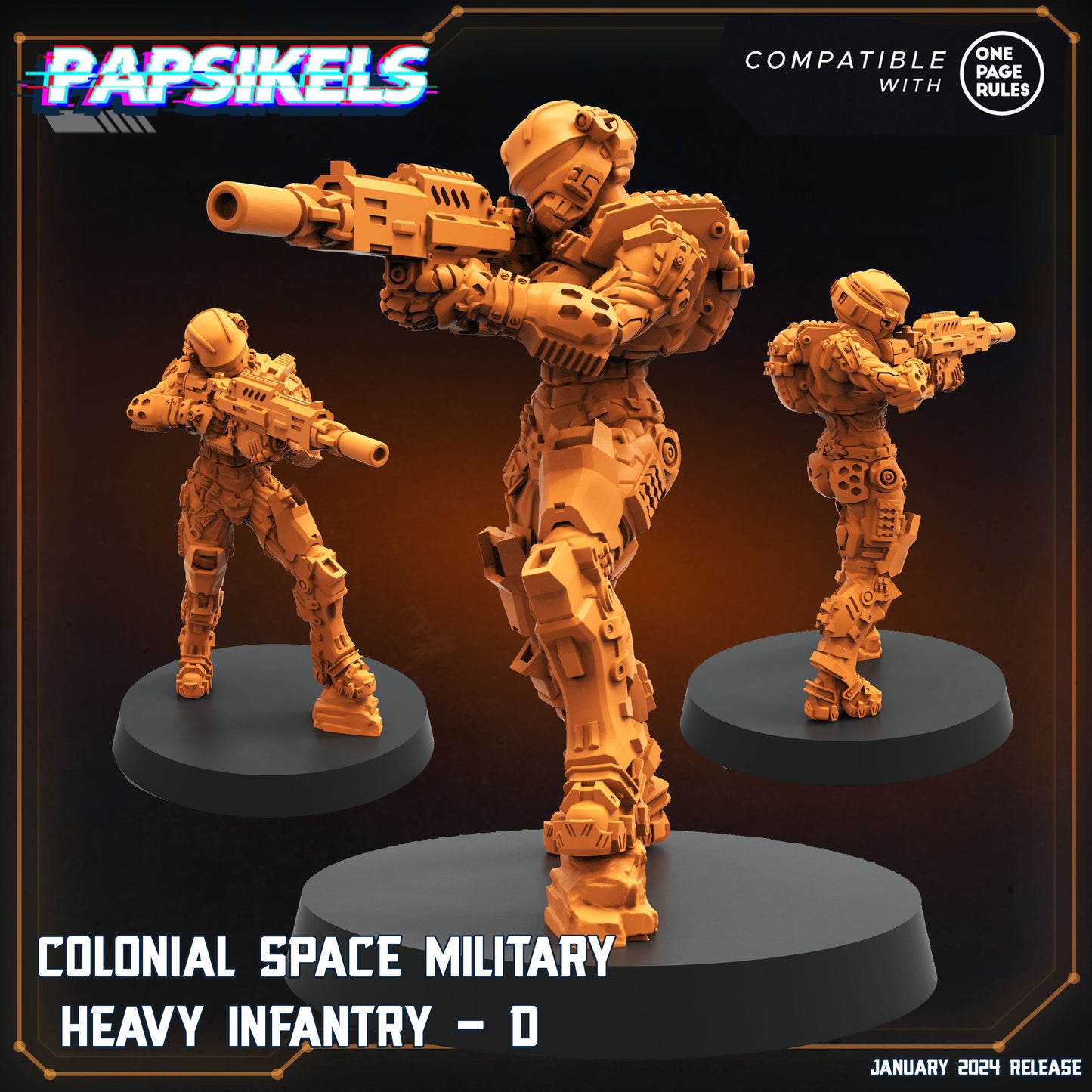 Human Space Military Heavy Infantry