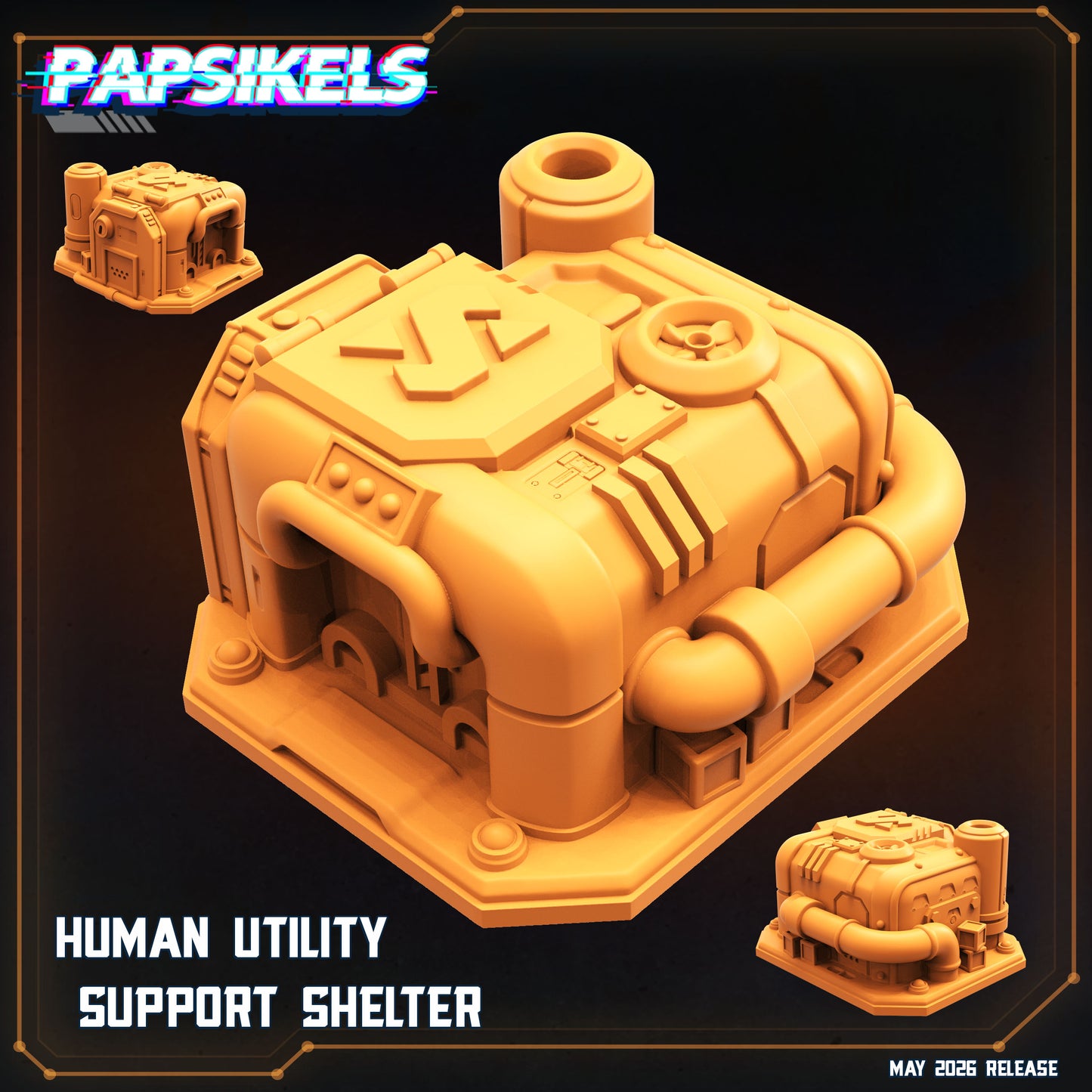 Human Utility Support Shelter
