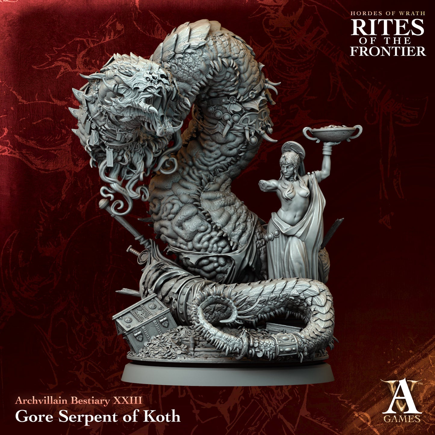 Gore-Schlange von Koth