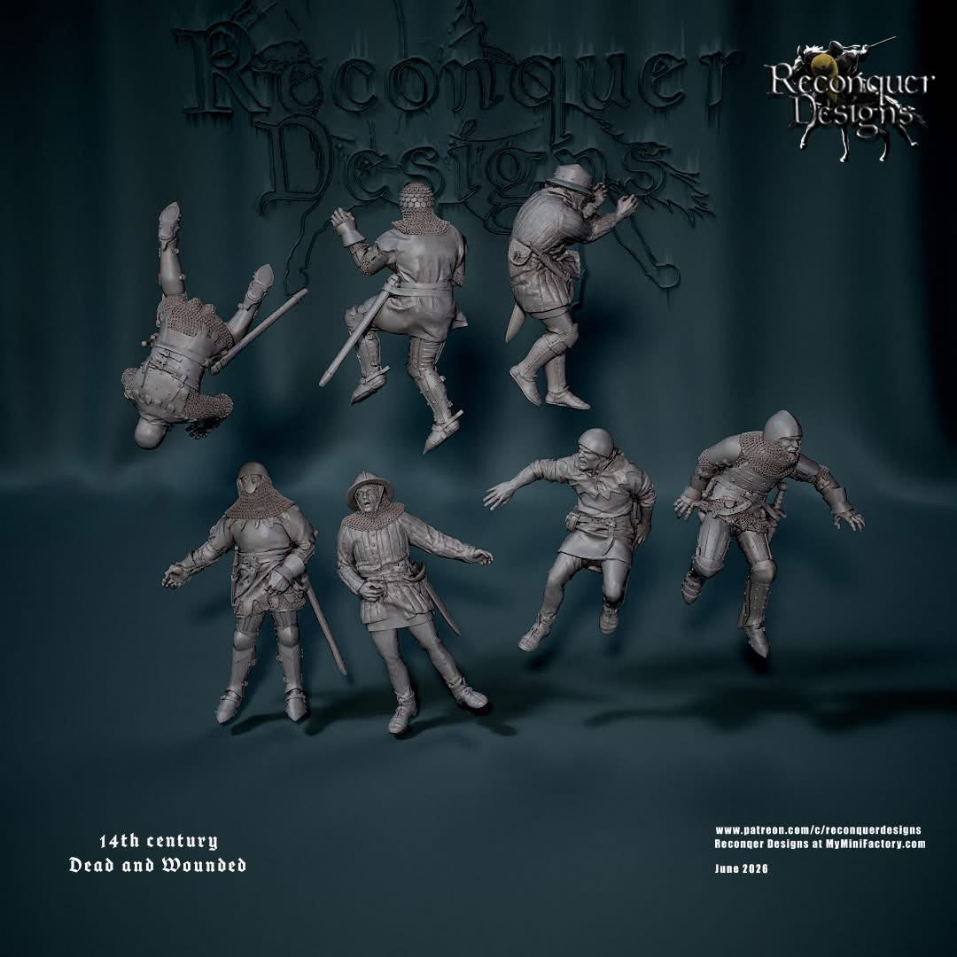 14th Century Dead ans Wounded