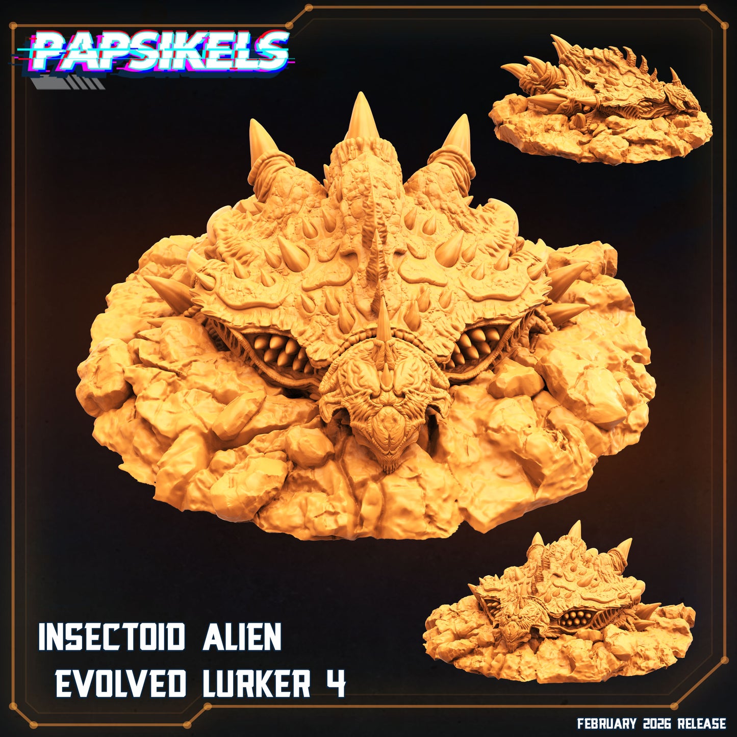 Insectoid Alien Evolved Lurkers