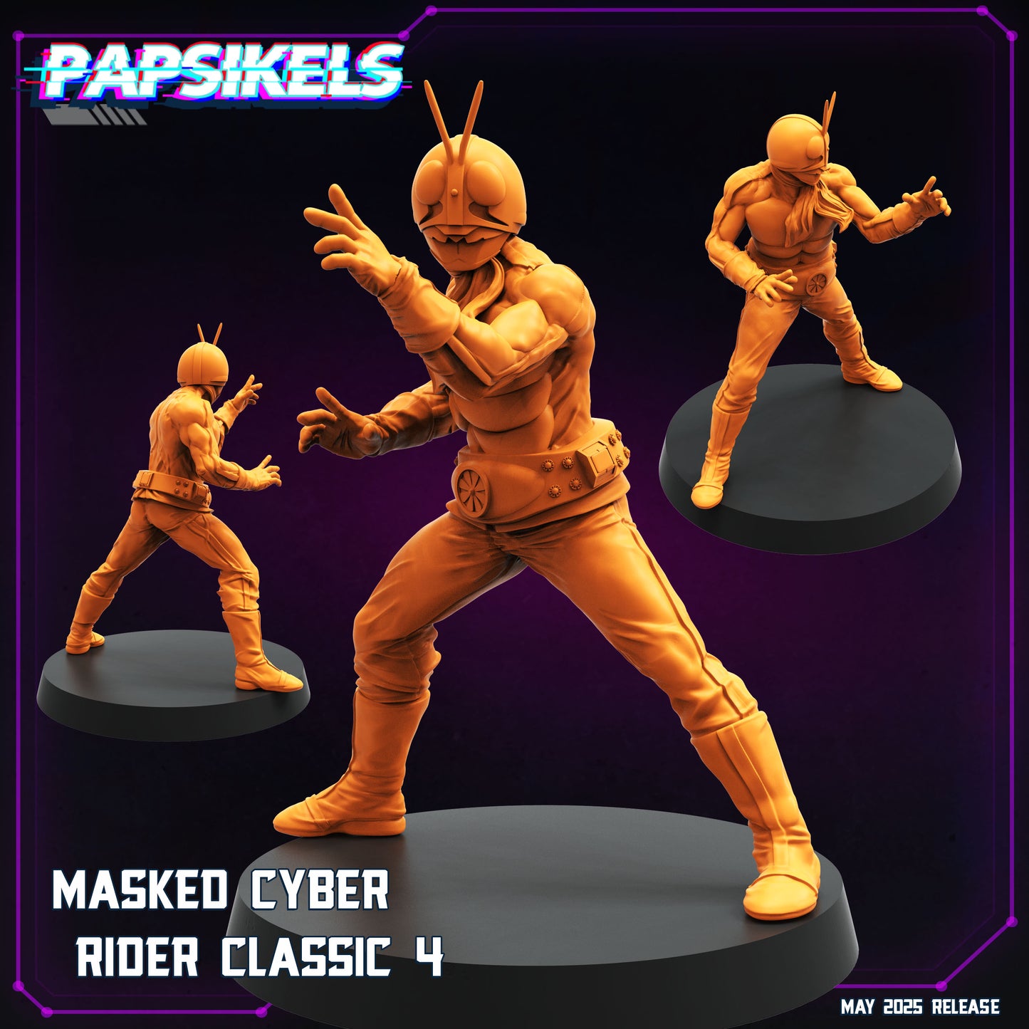 Masked Cyber Rider Classic (4 modelos)