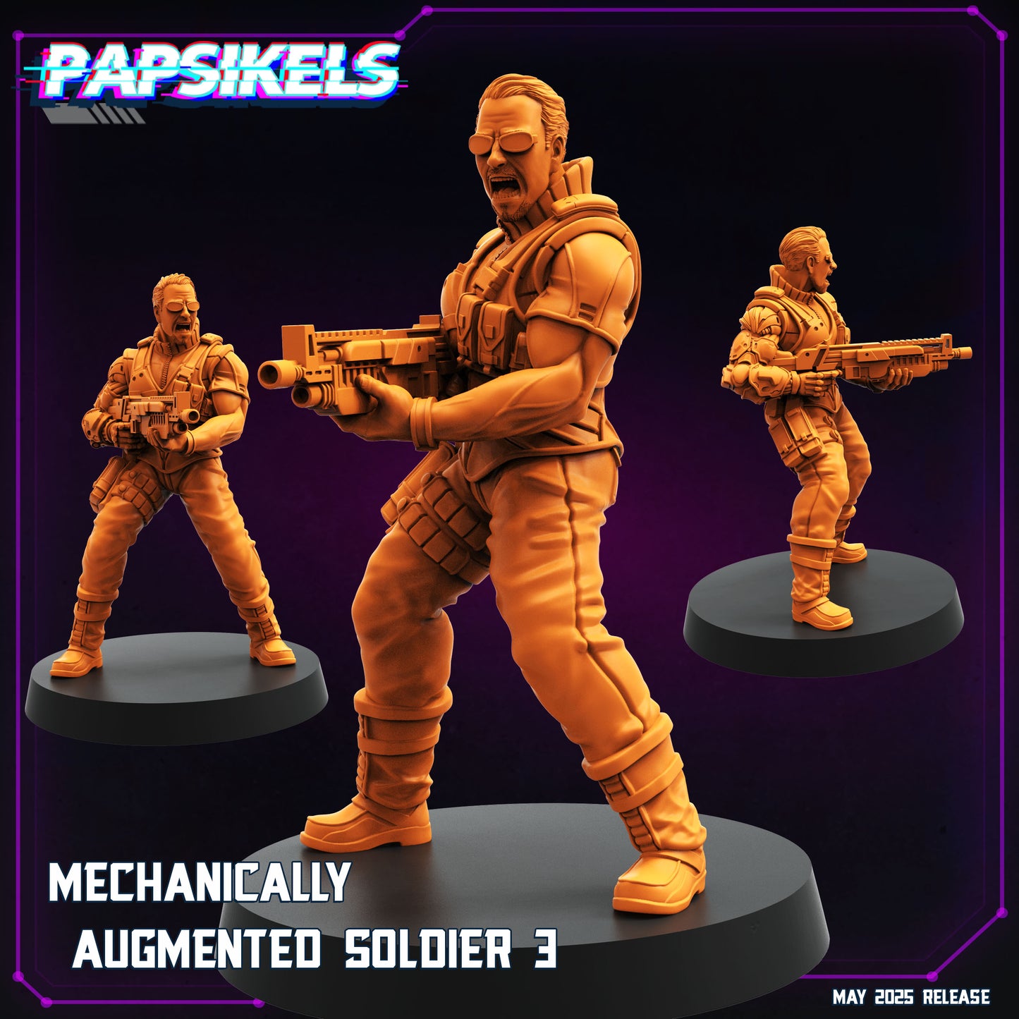 Mechanically Augmented Soldier (3 modelos)