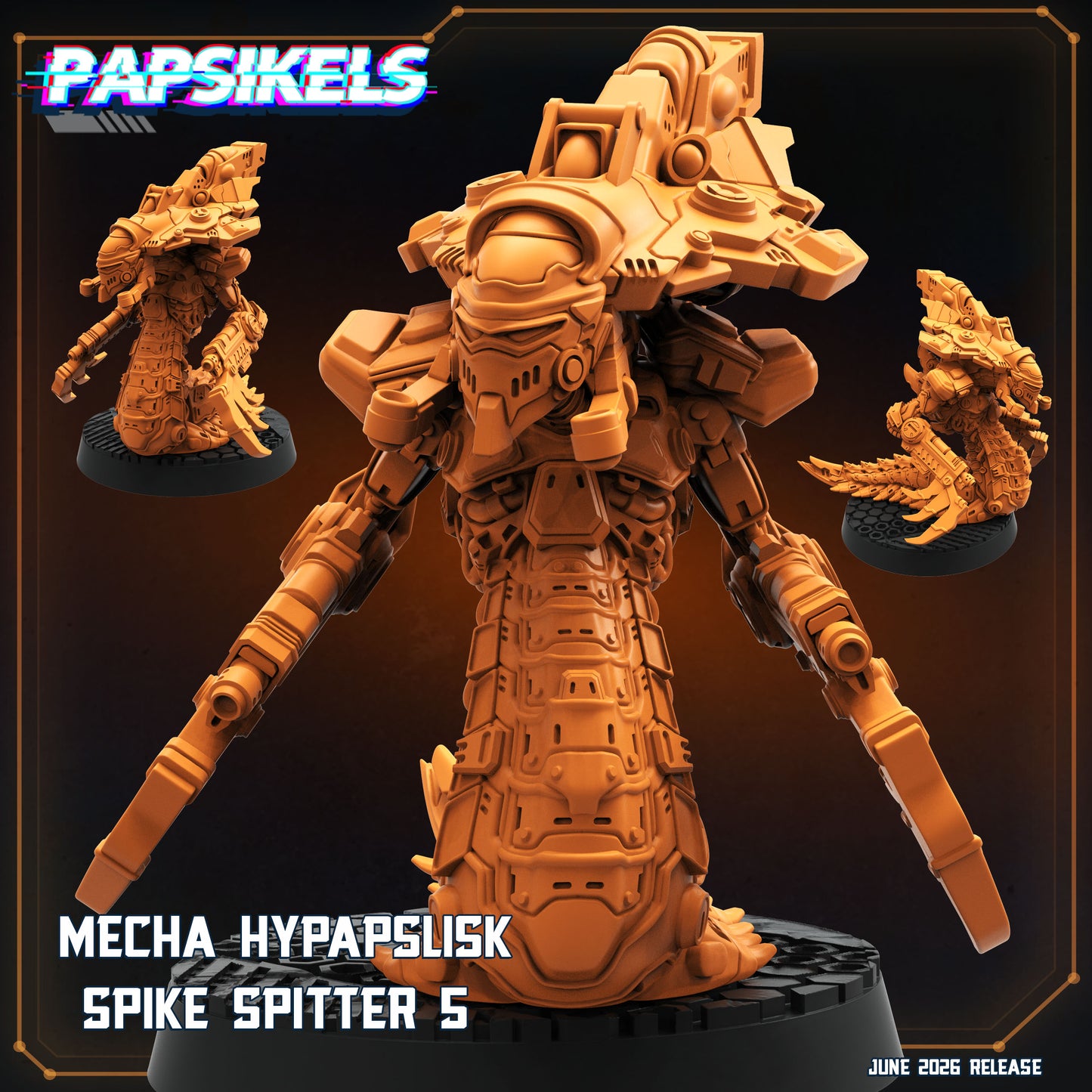 Mecha Hypapslisk Spike Spitters