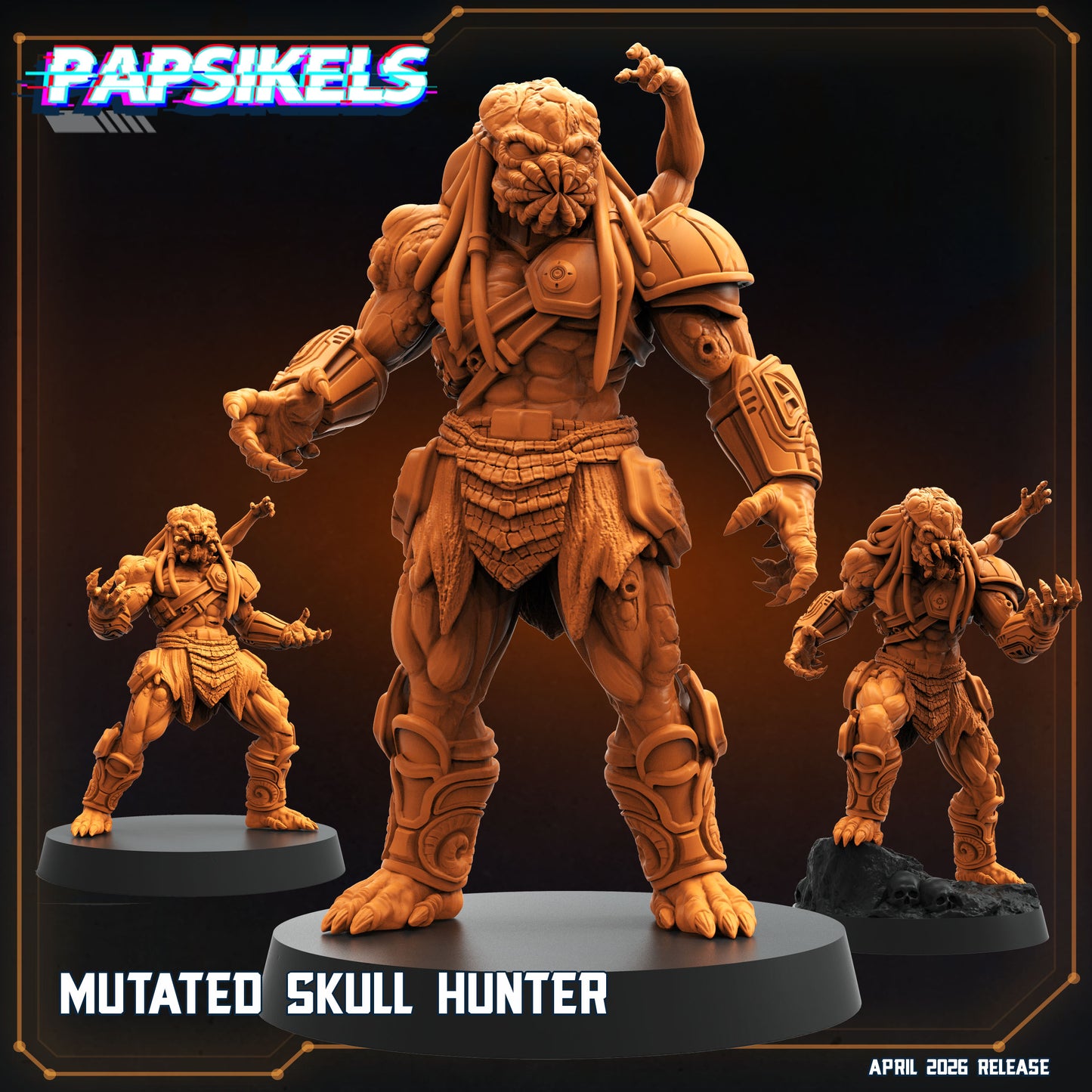 Mutated Skull Hunters (3 modelos)