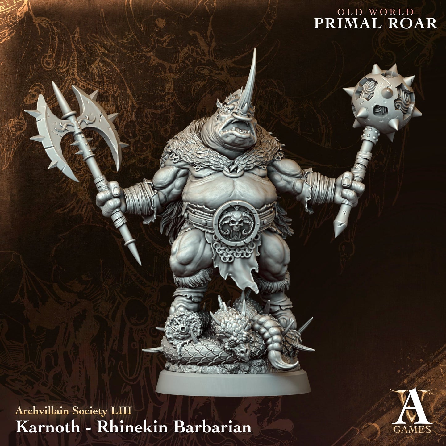 Karnoth - Rhinekin Barbarian