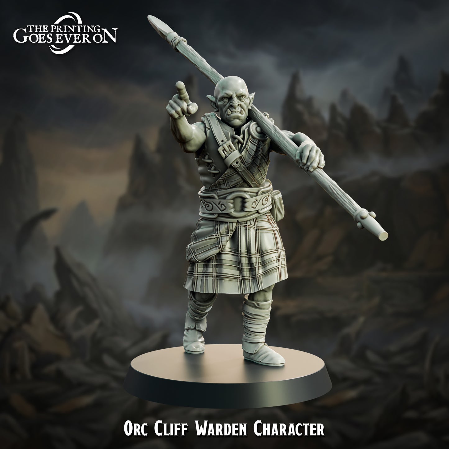 Orc Cliff Warden Character