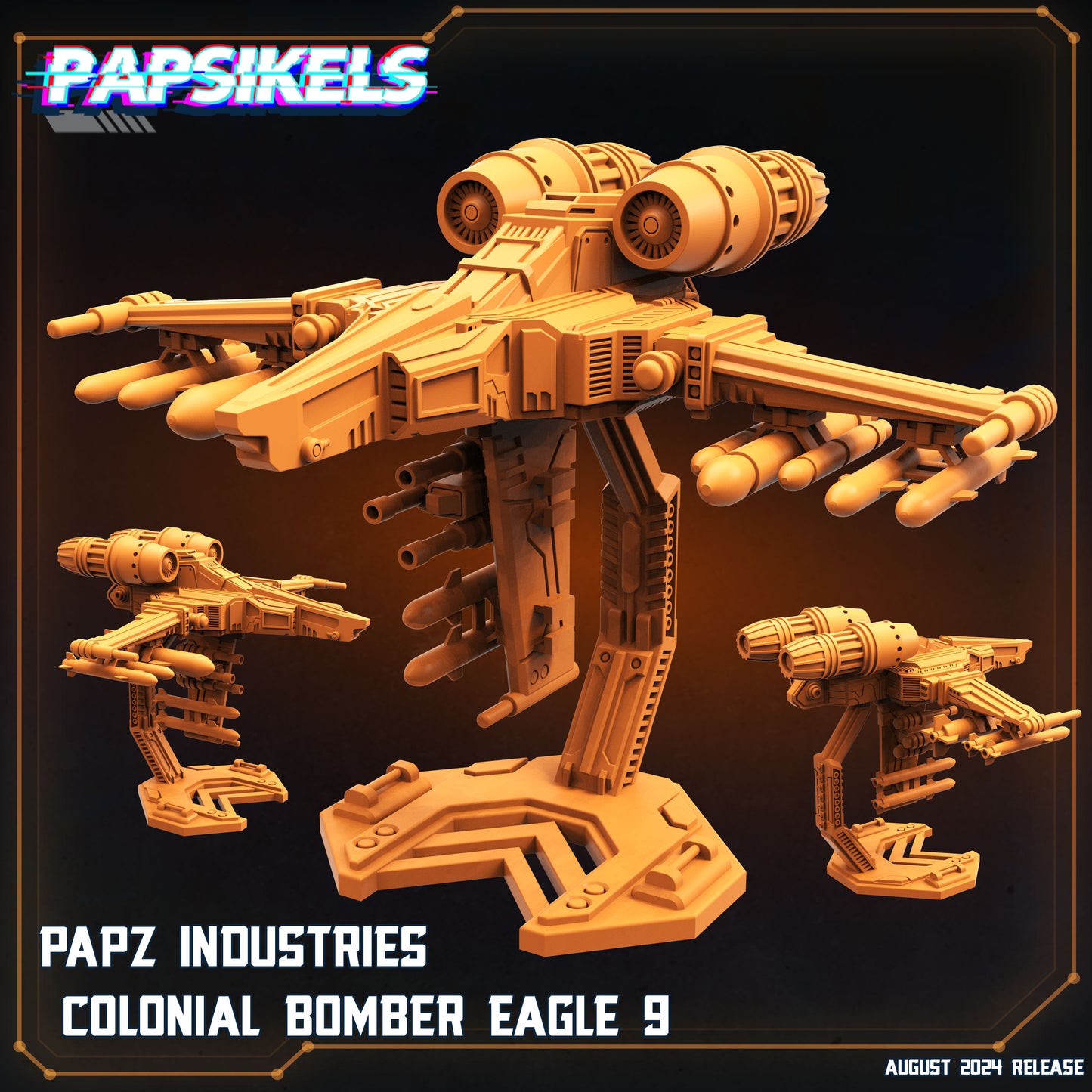 Papz Industries Colonial Bomber Eagle 9