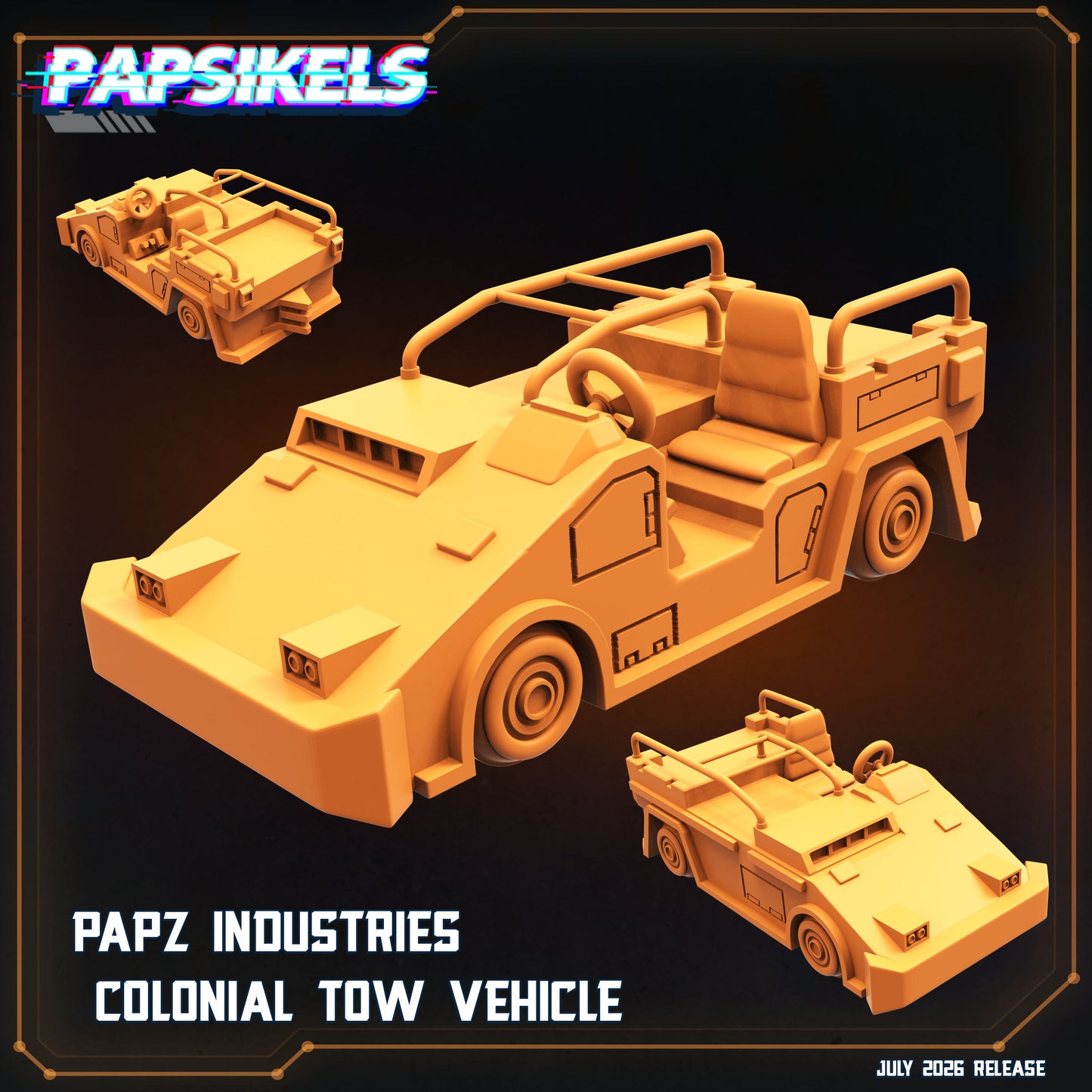 PAPZ Industries Colonial Tow Vehicle