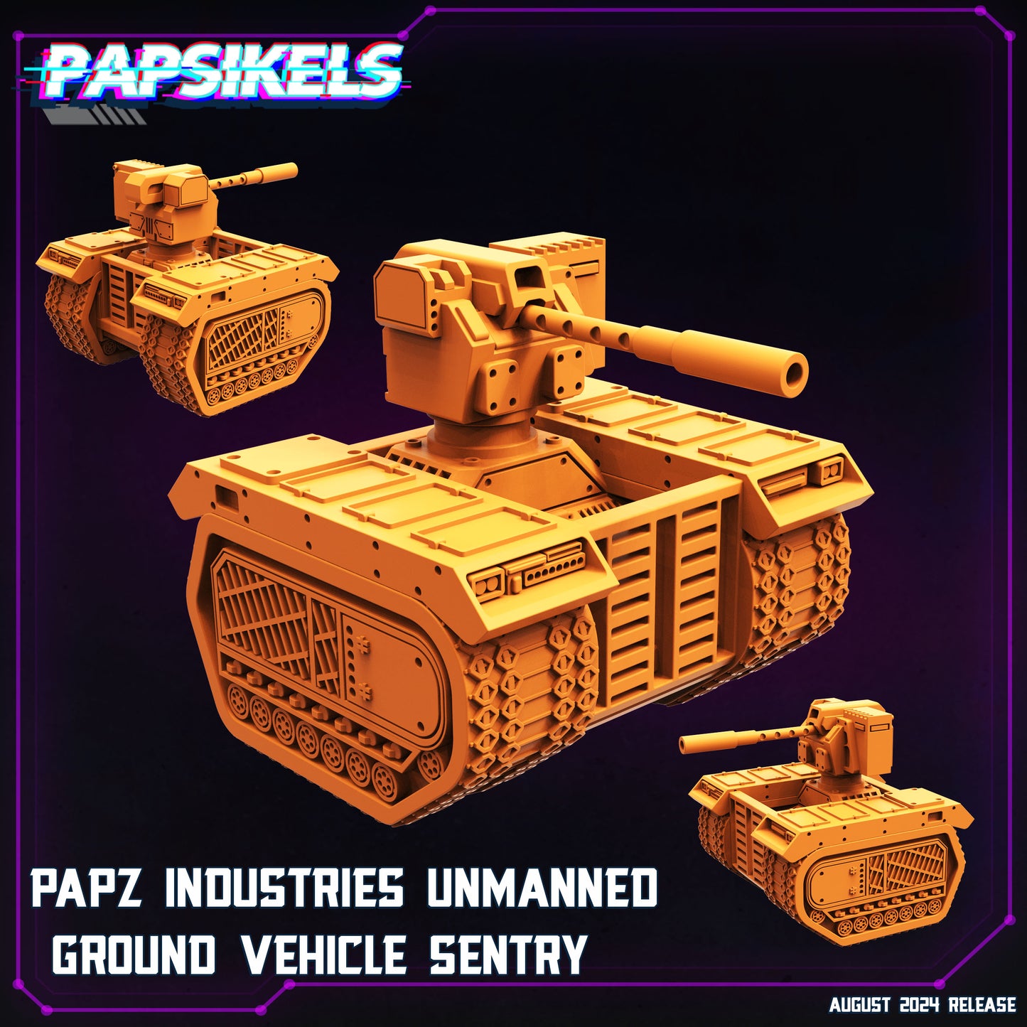 PAPZ Industries Unmanned Vehicle Sentry