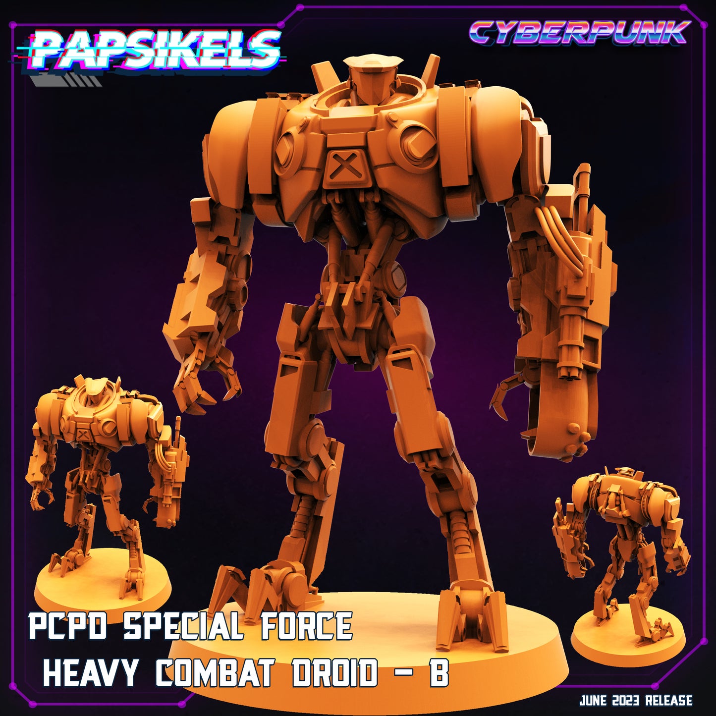 PCPD Special Force Heavy Combat Droid (2 variantes)