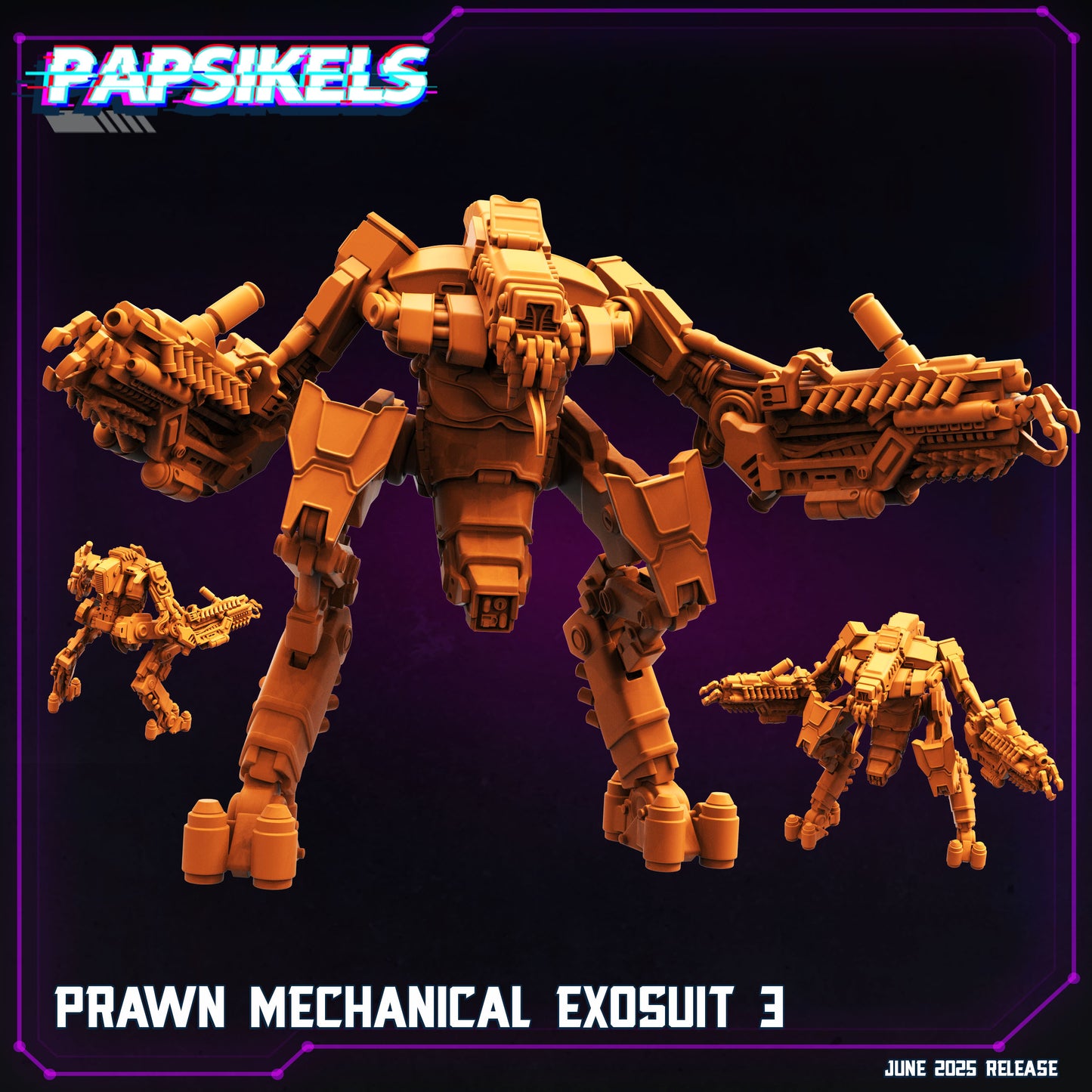Prawn Mechanical Exosuit (3 modelos)