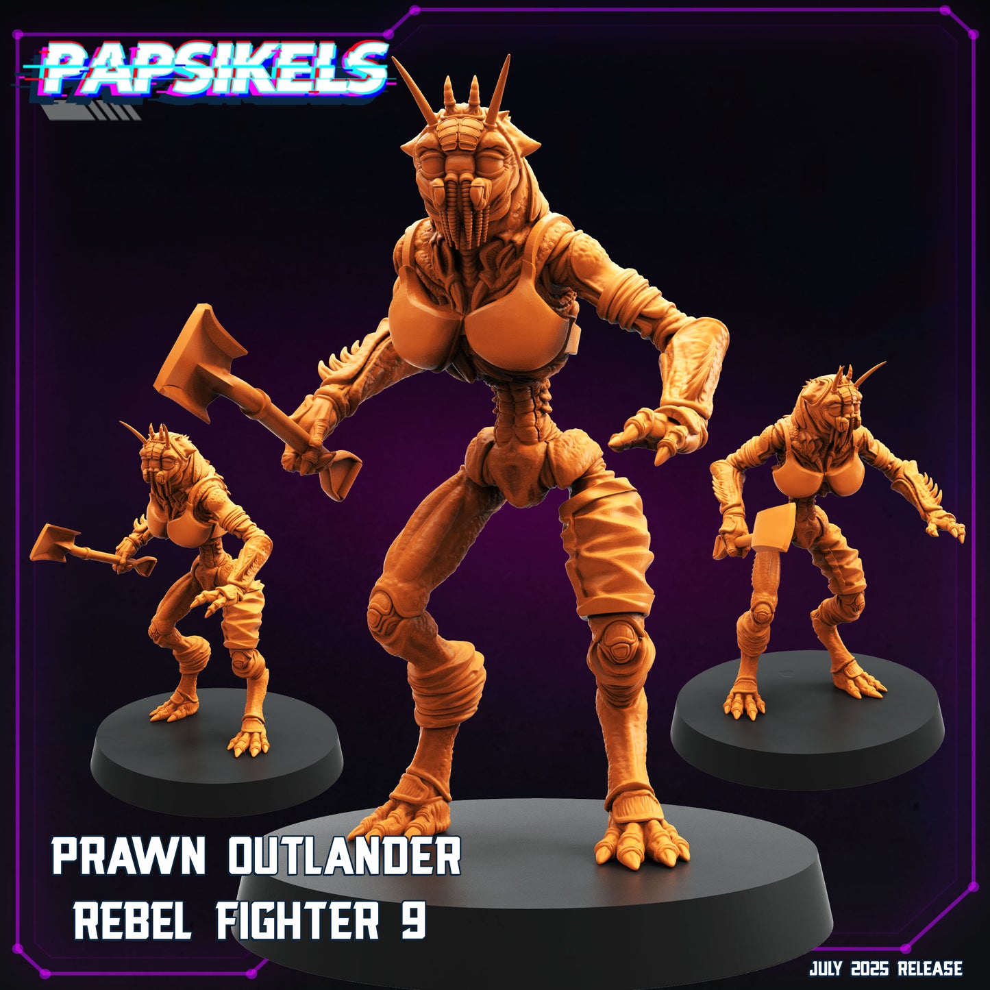 Prawn Outlander Rebel Fighter (5 modelos)